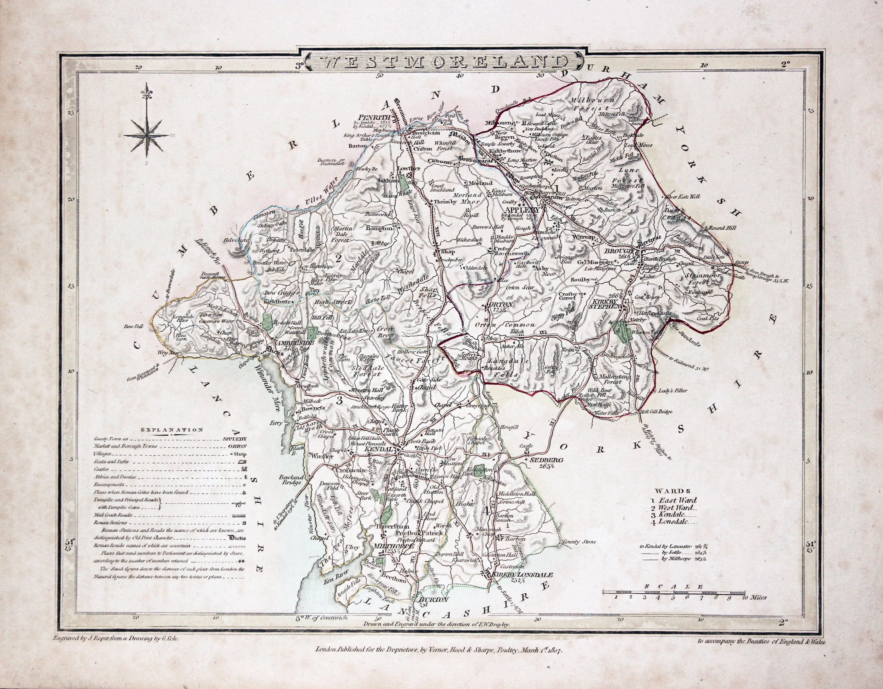 Westmorland, Archibald Fullarton, c.1843