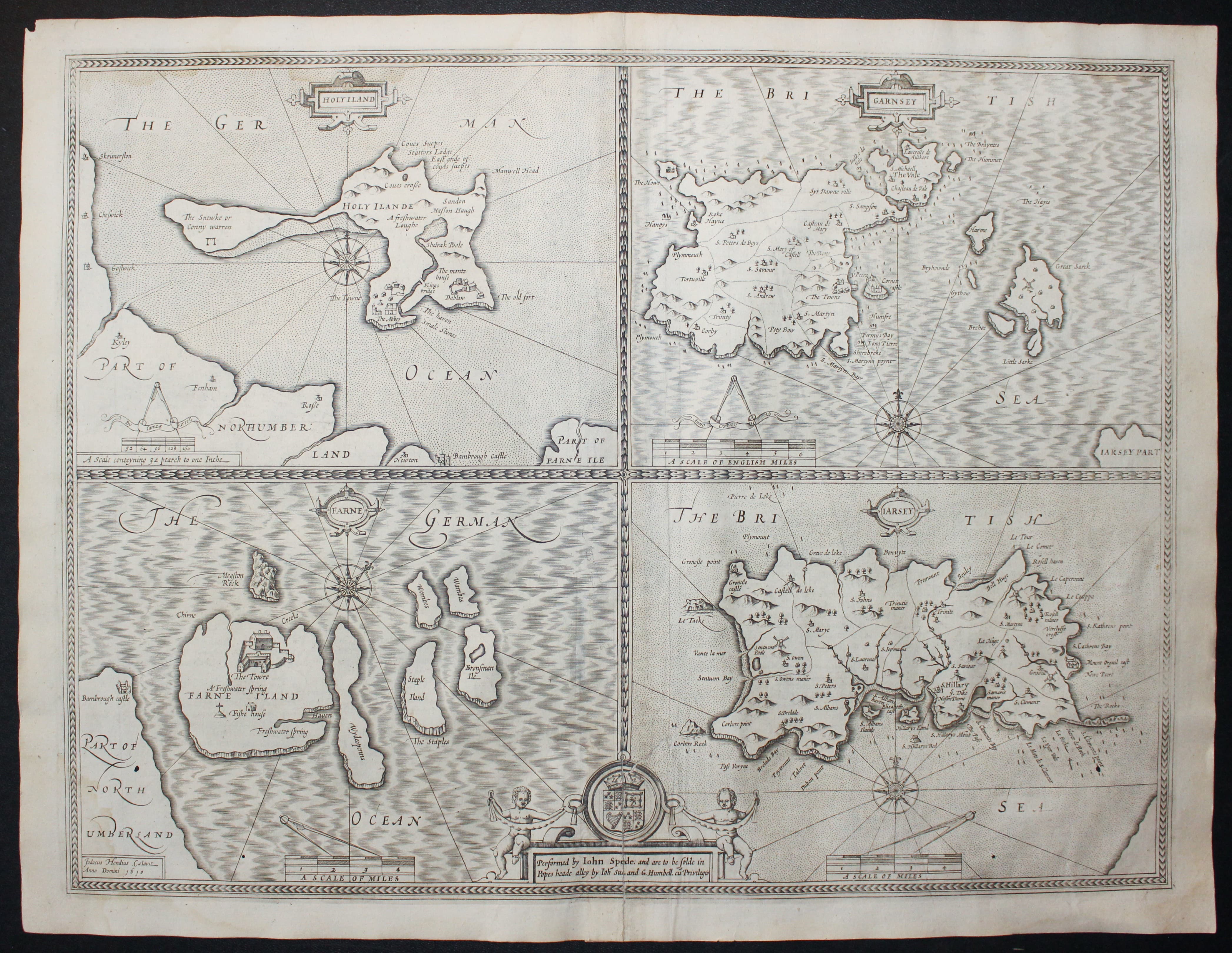 British Isles by John Speed, 1650  British Isles by John Speed, 1650