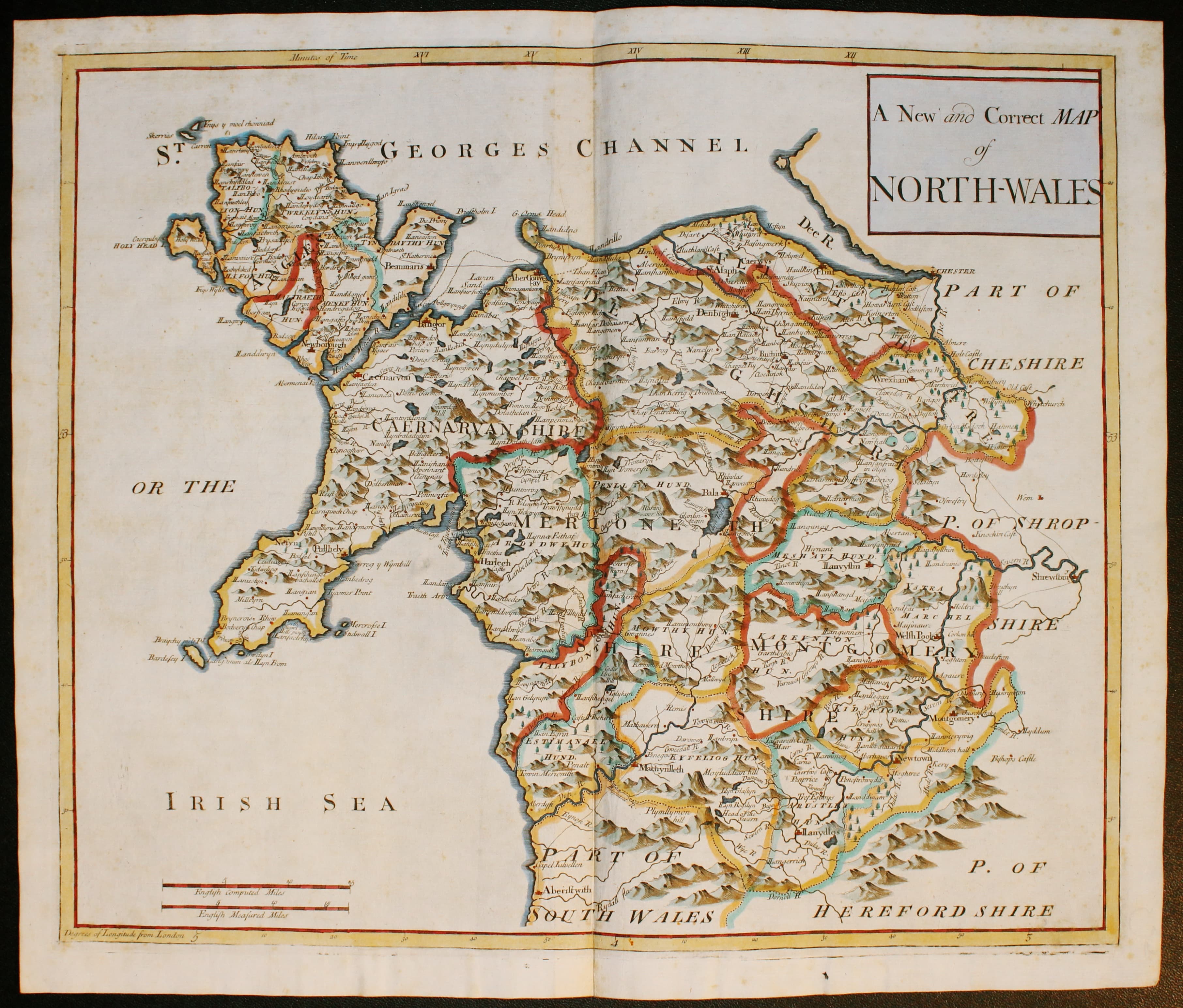 North Wales, Robert Morden 1722