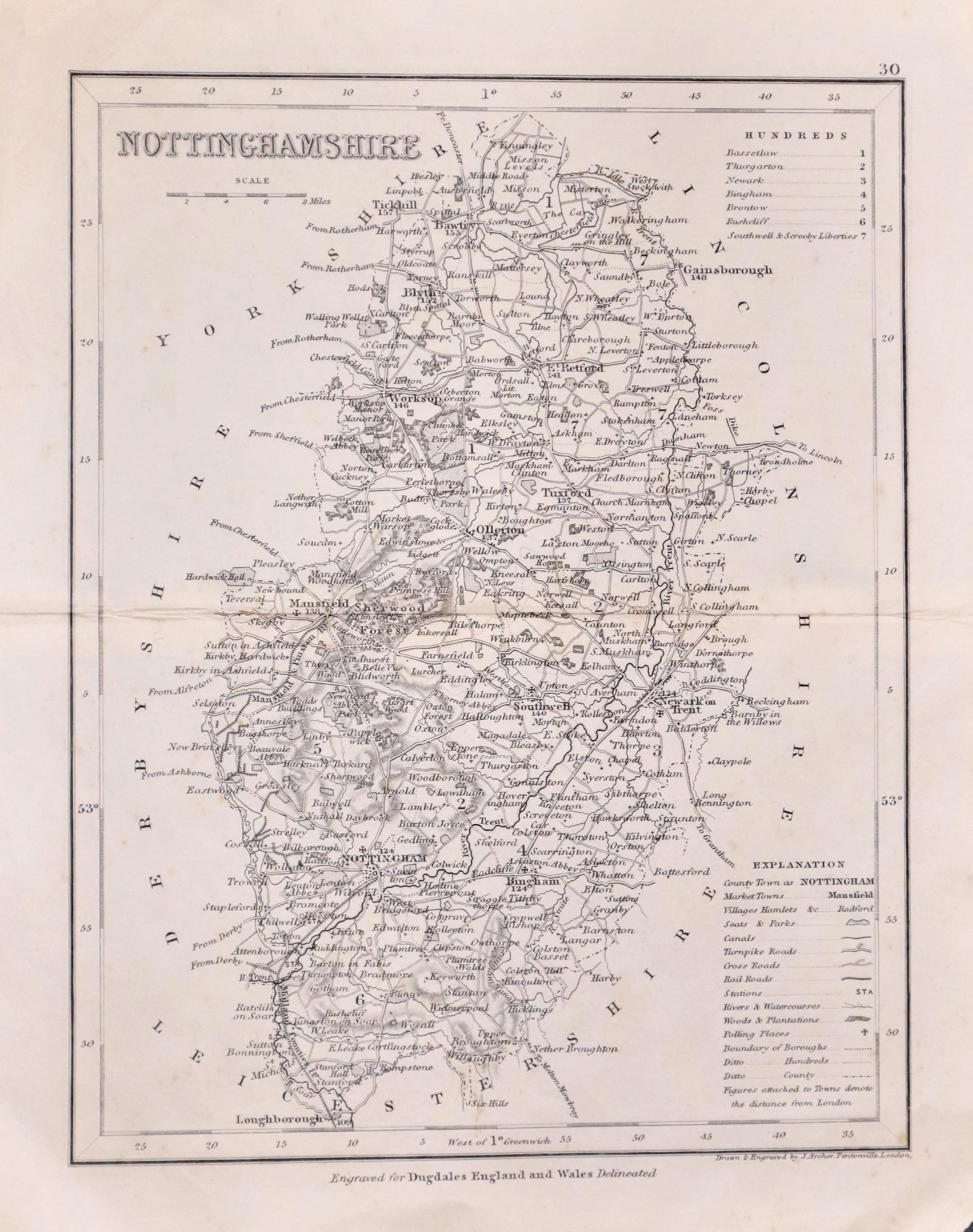 Nottinghamshire, Joshua Archer, c.1840