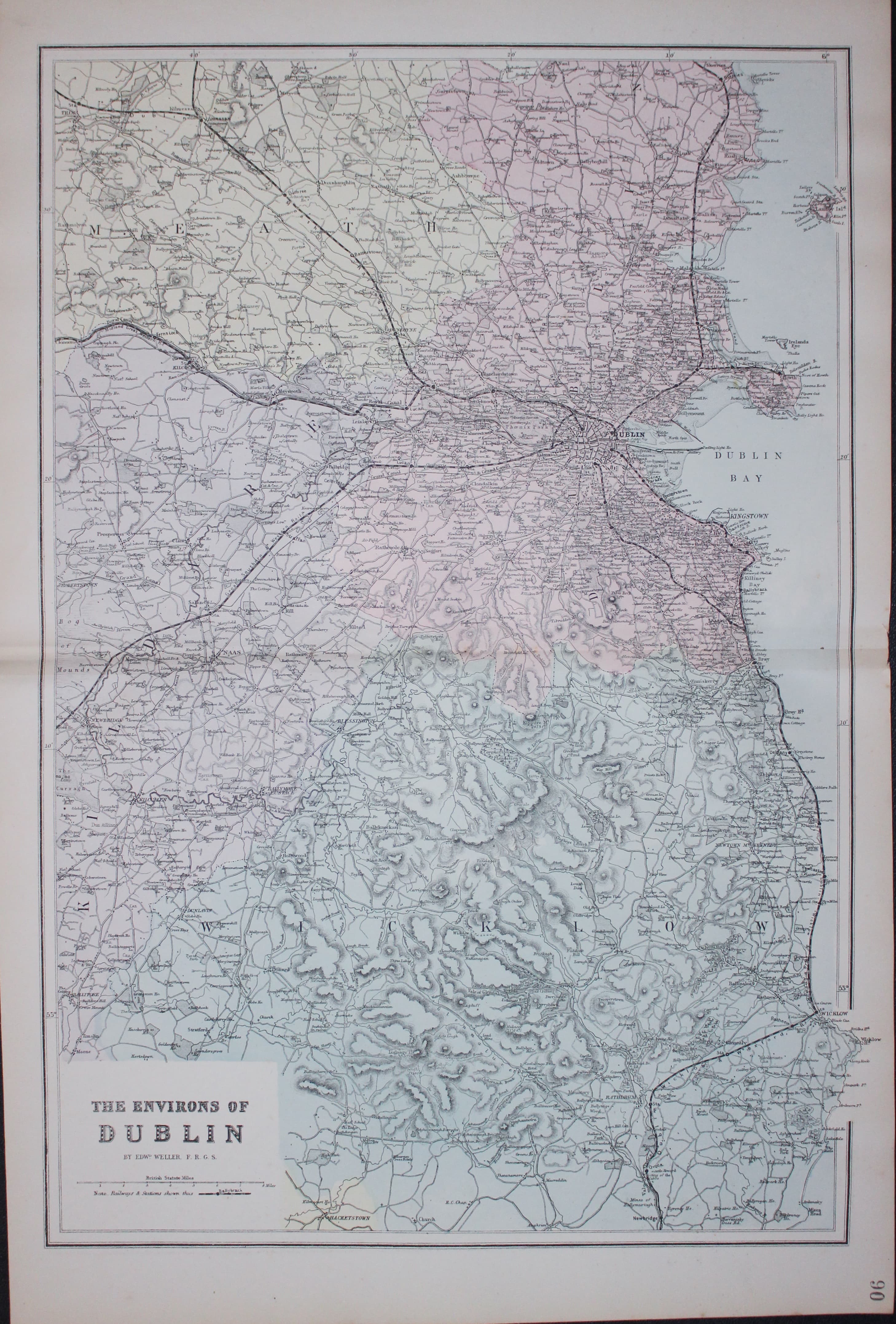 Environs of Dublin, Edward Weller 1884  Environs of Dublin, Edward Weller 1884