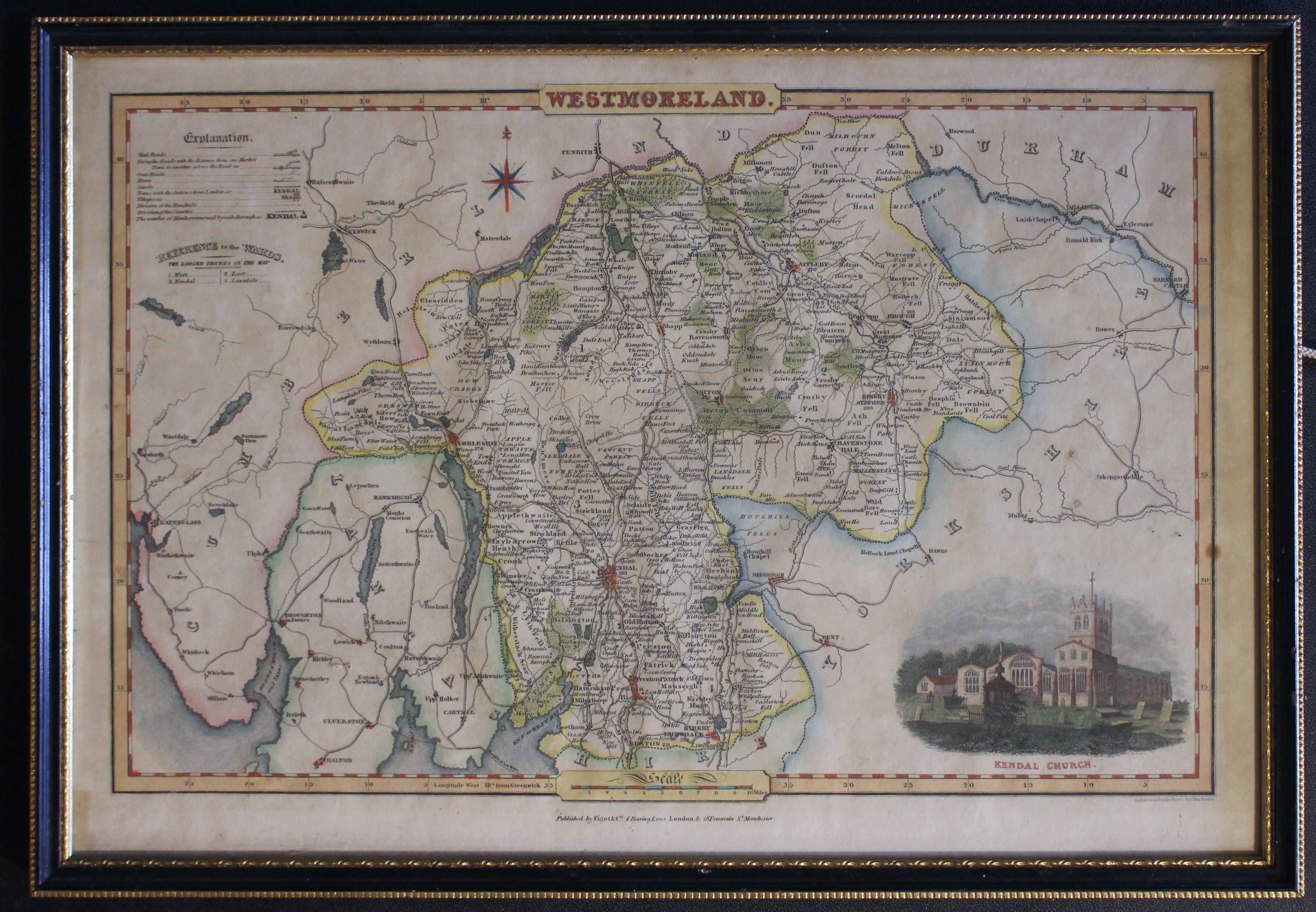 Wstmorland, James Pigot c.1831