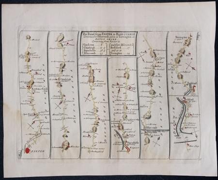 Road from Meriden to Welshpool, Thomas Kitchin 1767