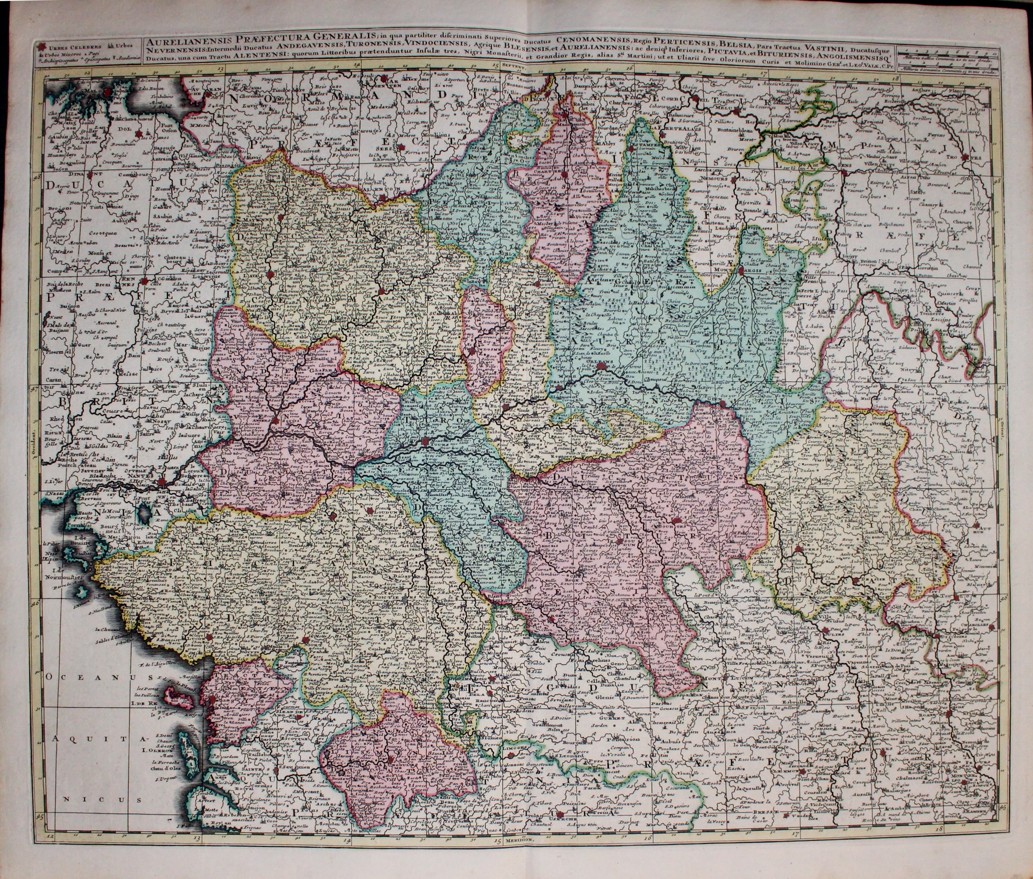Loire Valley P. Schenk & G. Valk c.1740