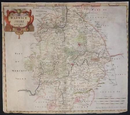 Warwickshire, Robert Morden 1695