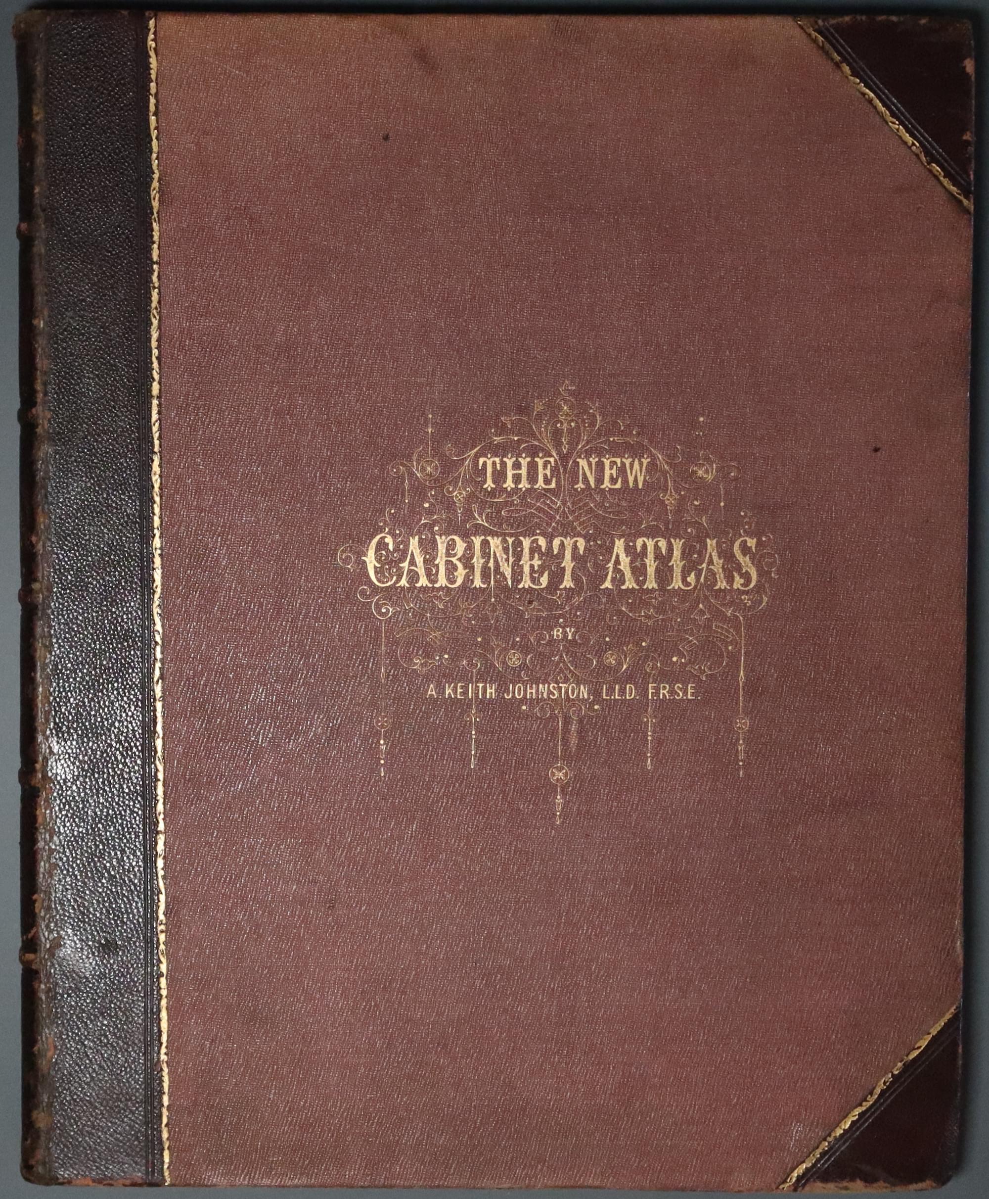 Front cover The Cabinet Atlas title page