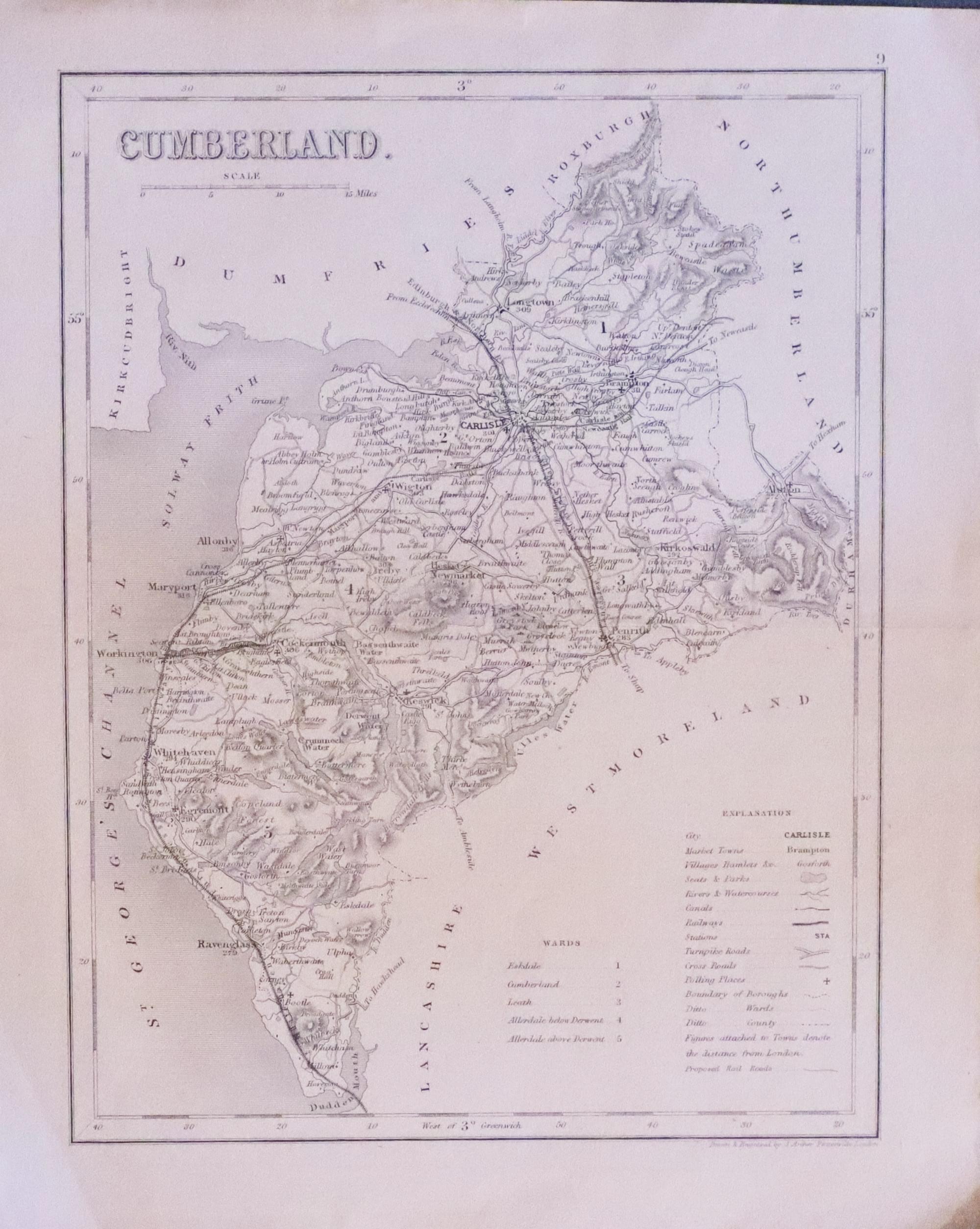 Cumberland, Joshua Archer c.1845  Cumberland, Joshua Archer c.1845