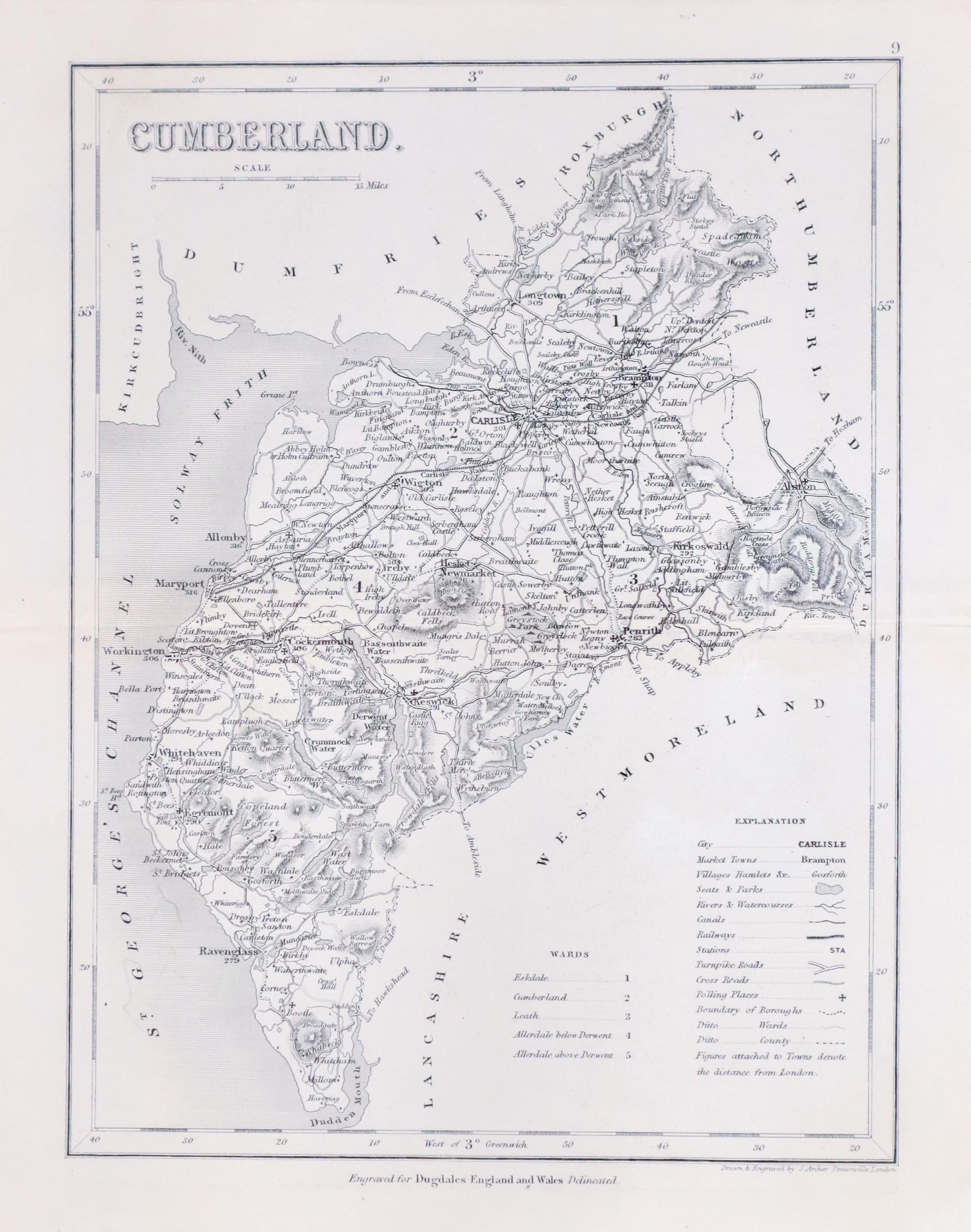 Cumberland, Joshua Archer c.1843  Cumberland, Joshua Archer c.1843