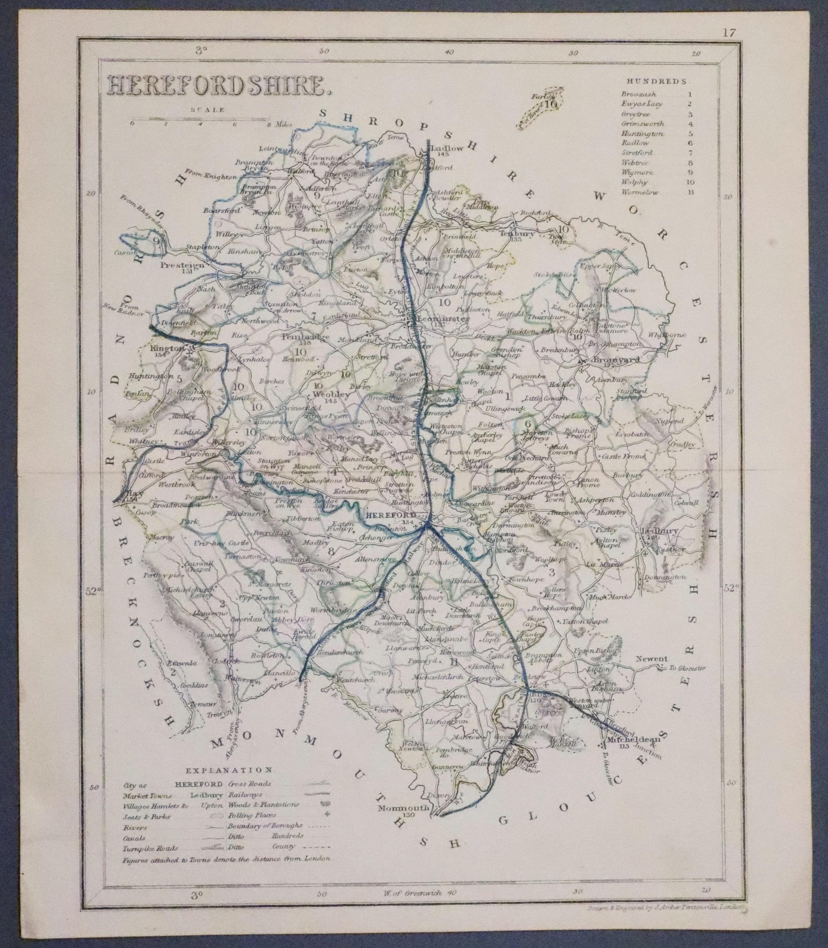 Herefordshire, Joshua Archer c.1843