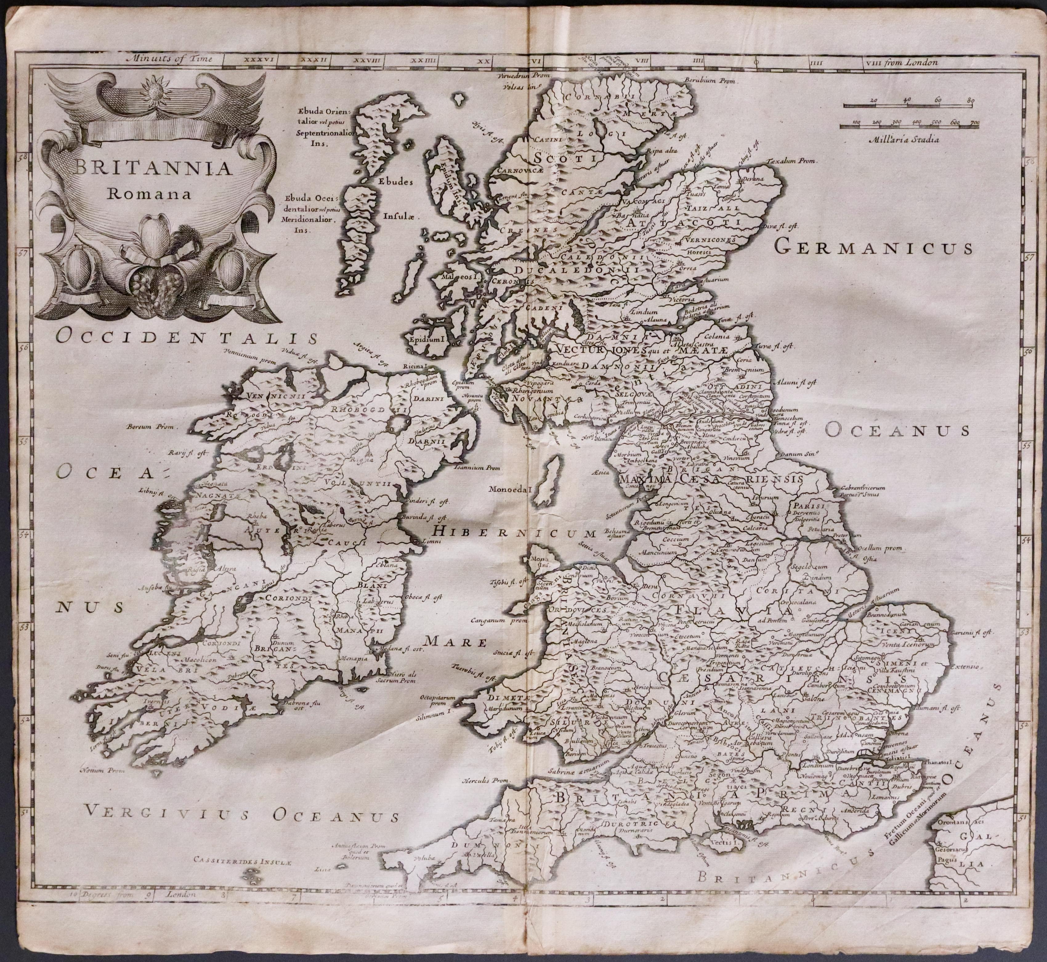 Cornwall, Robert Morden 1695
