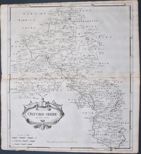Oxfordshire, Robert Morden 1695
