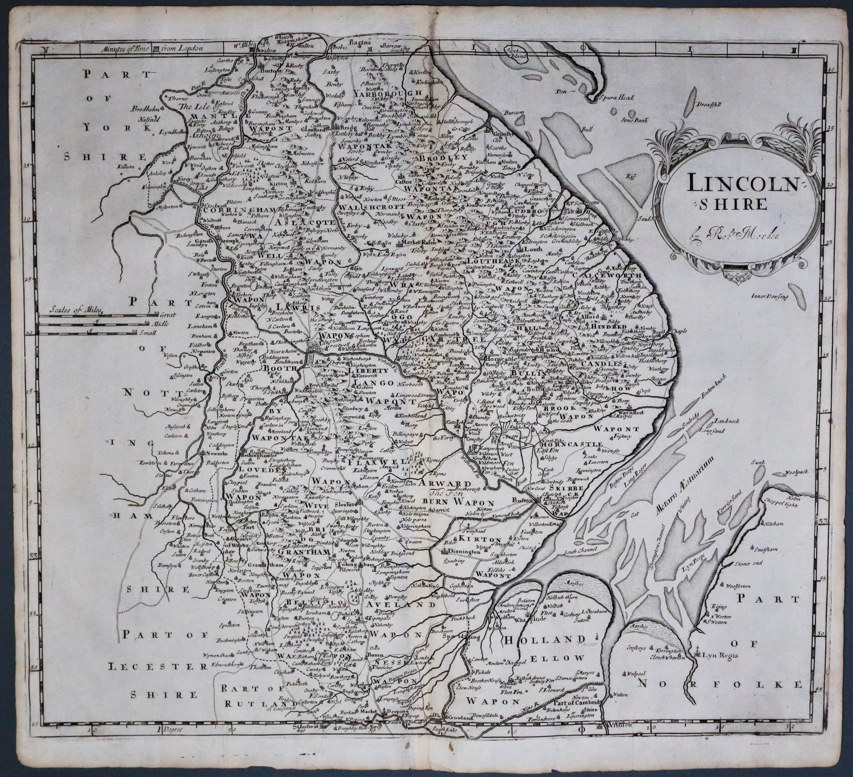 County Durham, Robert Morden 1695