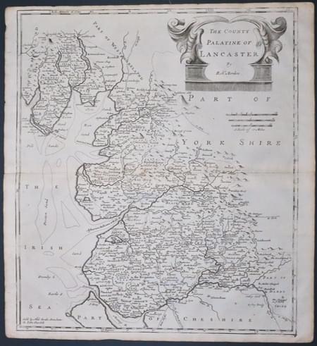Lancashire, Robert Morden 1695
