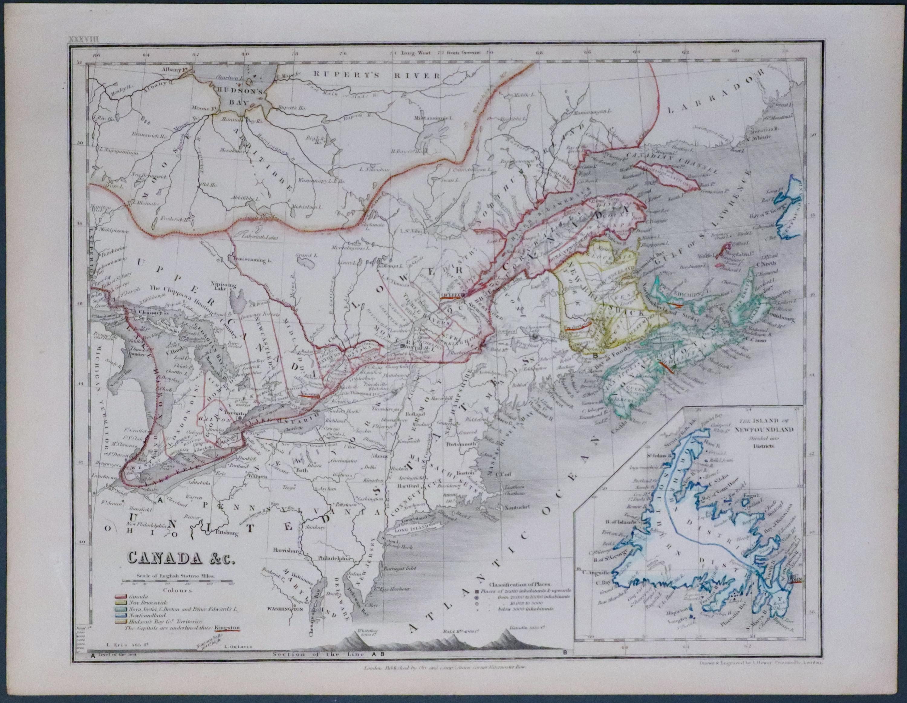 Canada, John Dower c.1848