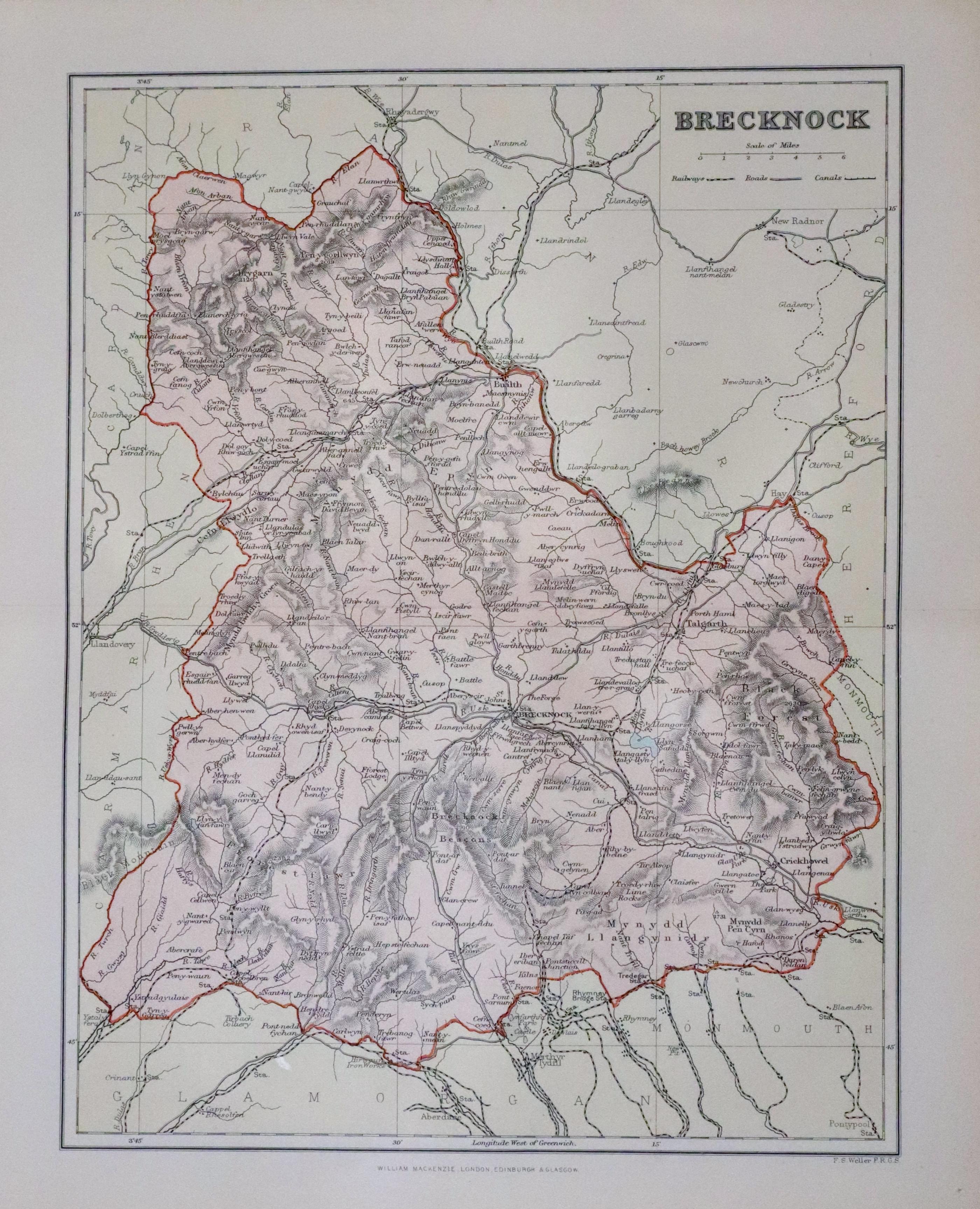 Breconshire, Francis Sydney Weller c.1898  Breconshire, Francis Sydney Weller c.1898