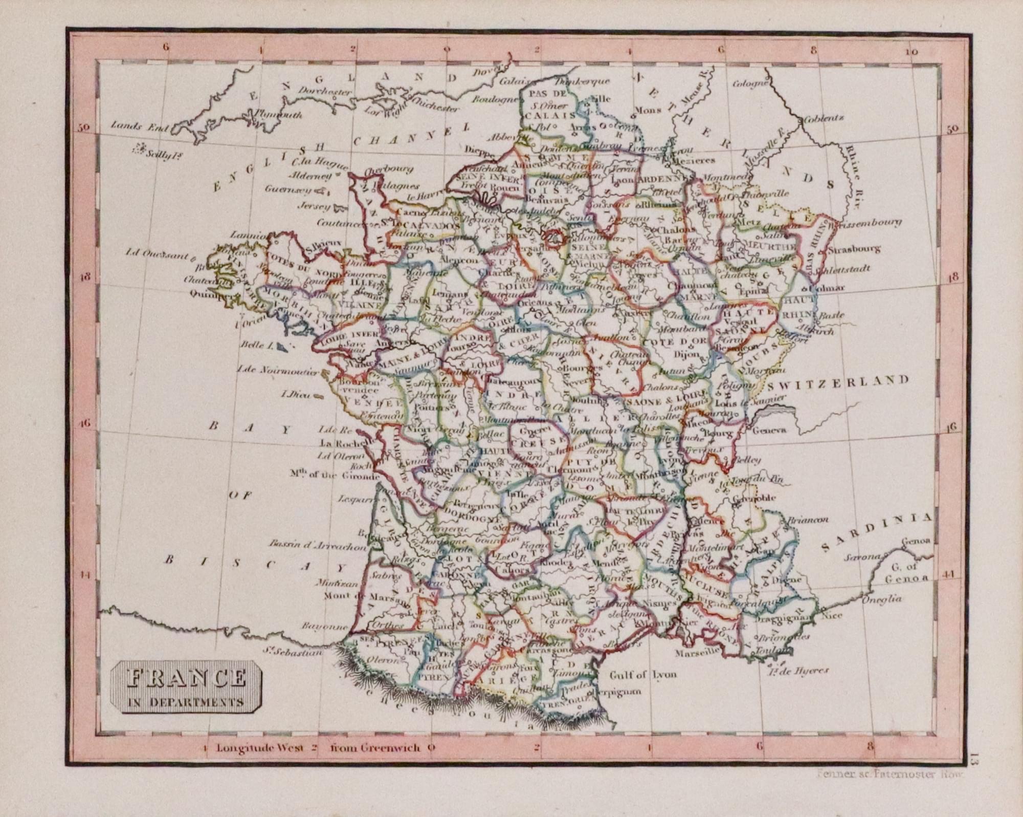 France, Rest Fenner c.1828  France, Rest Fenner c.1828