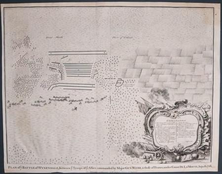 Battle of Wynendale, Isaac Basire c.1645