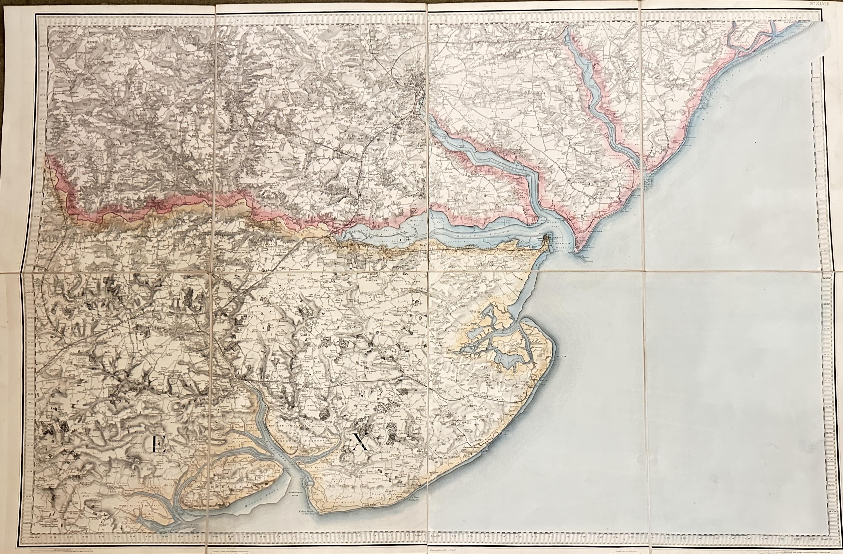 Part of Essex, Ordnance Survey 1871 Sheet 48  Part of Essex, Ordnance Survey 1871 Sheet 48