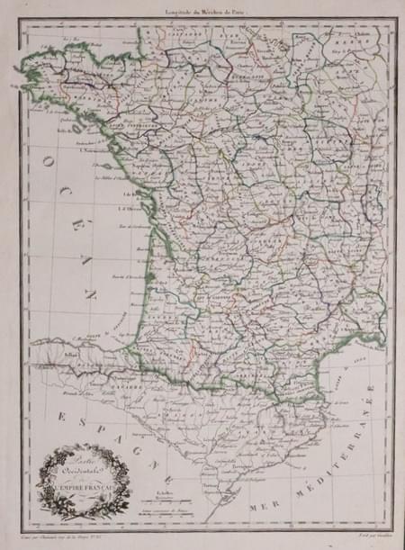 Southern France Conrad Malt-Brun 1812