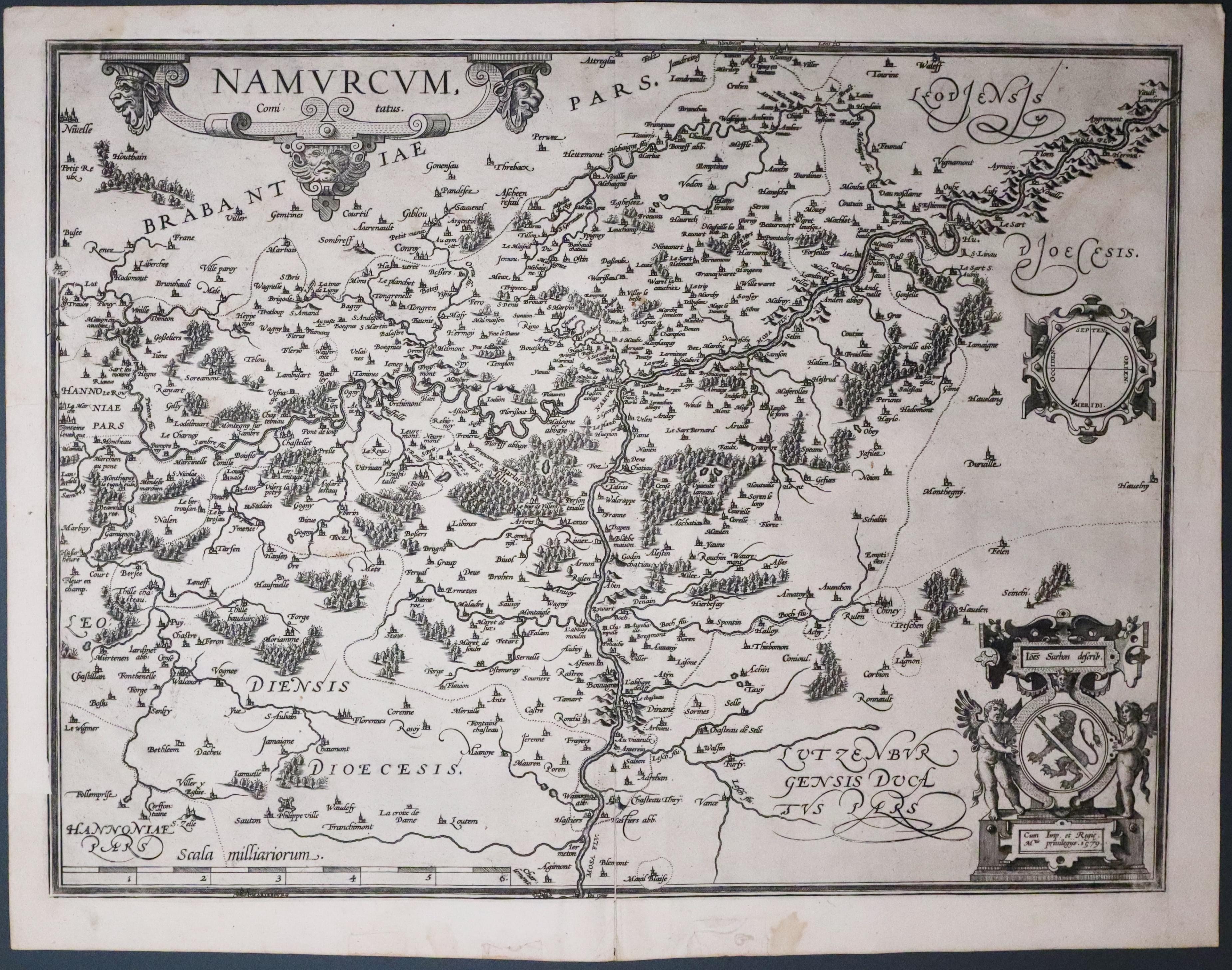 Namur, Abraham Orelius, c.1598. Price: 165.00