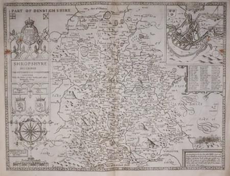 Shropshire, John Speed 1646