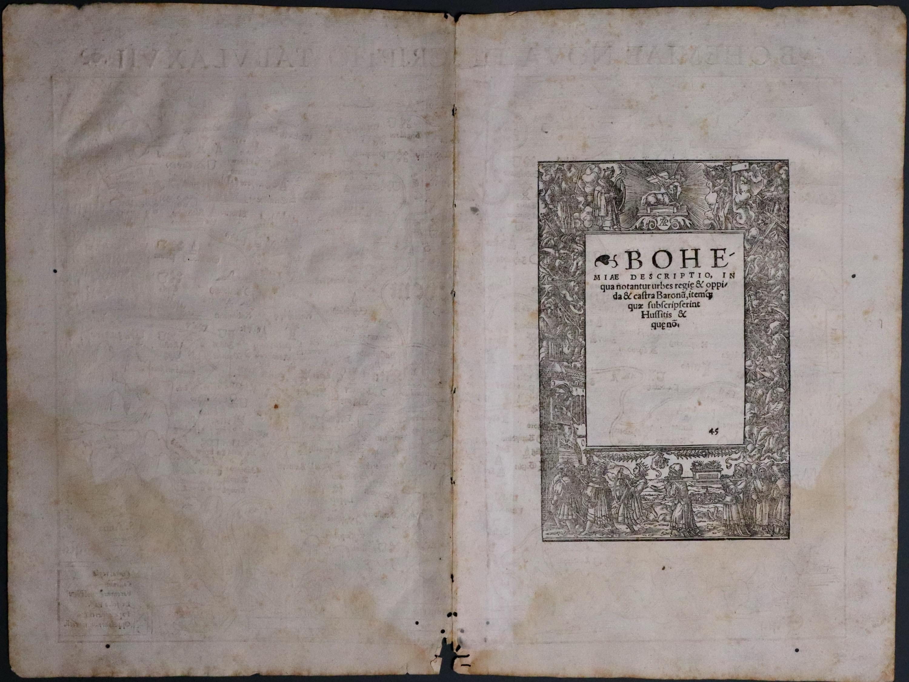 Bohemia, Sebastian Munster c.1570  Bohemia, Sebastian Munster c.1570