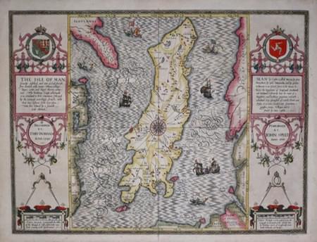 Isle of Man, John Speed 1616
