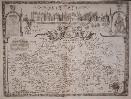Berkshire, John Speed 1650