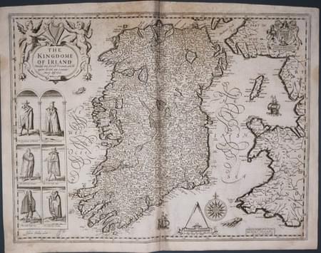 Ireland, John Speed 1651