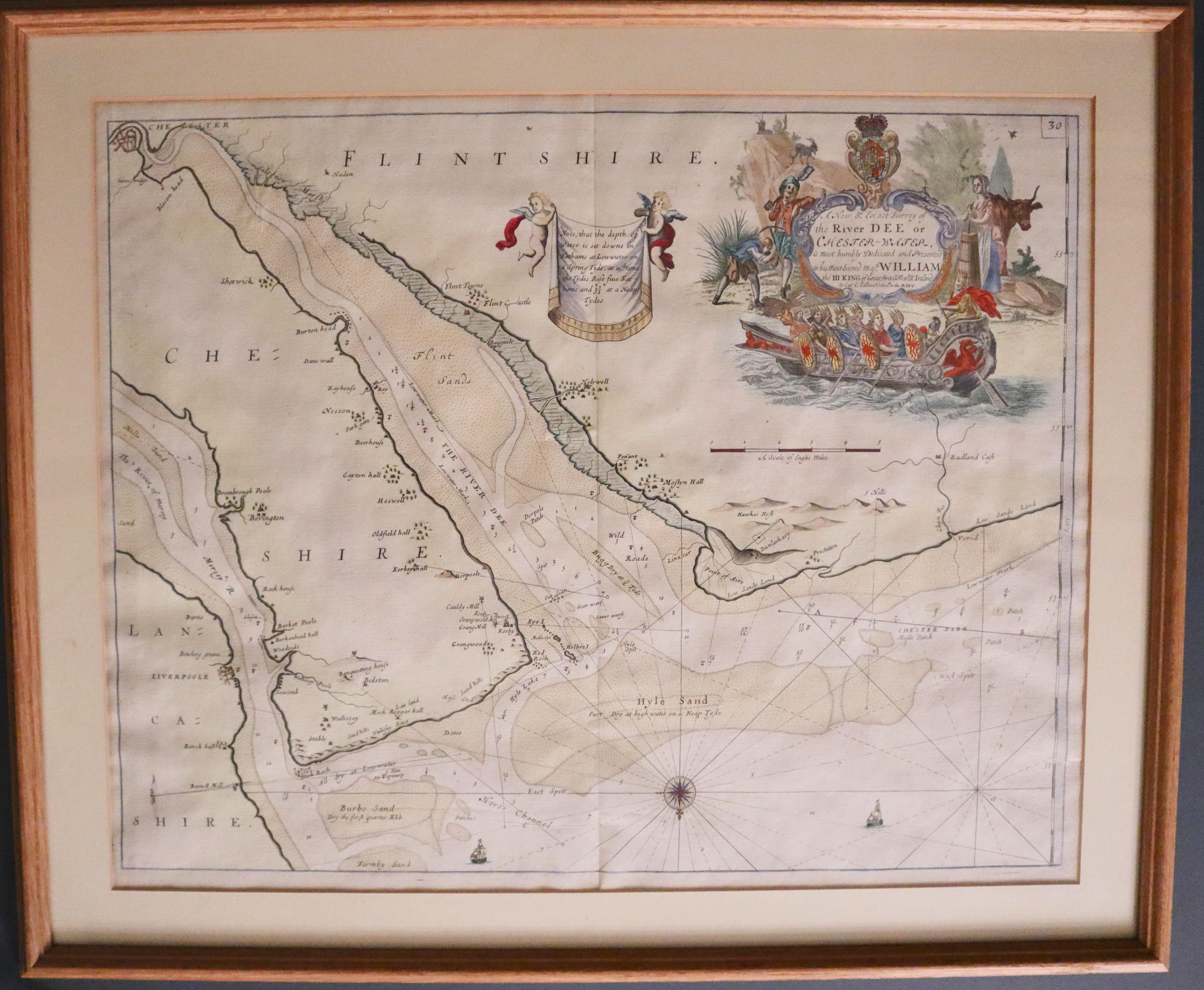 The River Dee by Captain Greenville Collins 1745