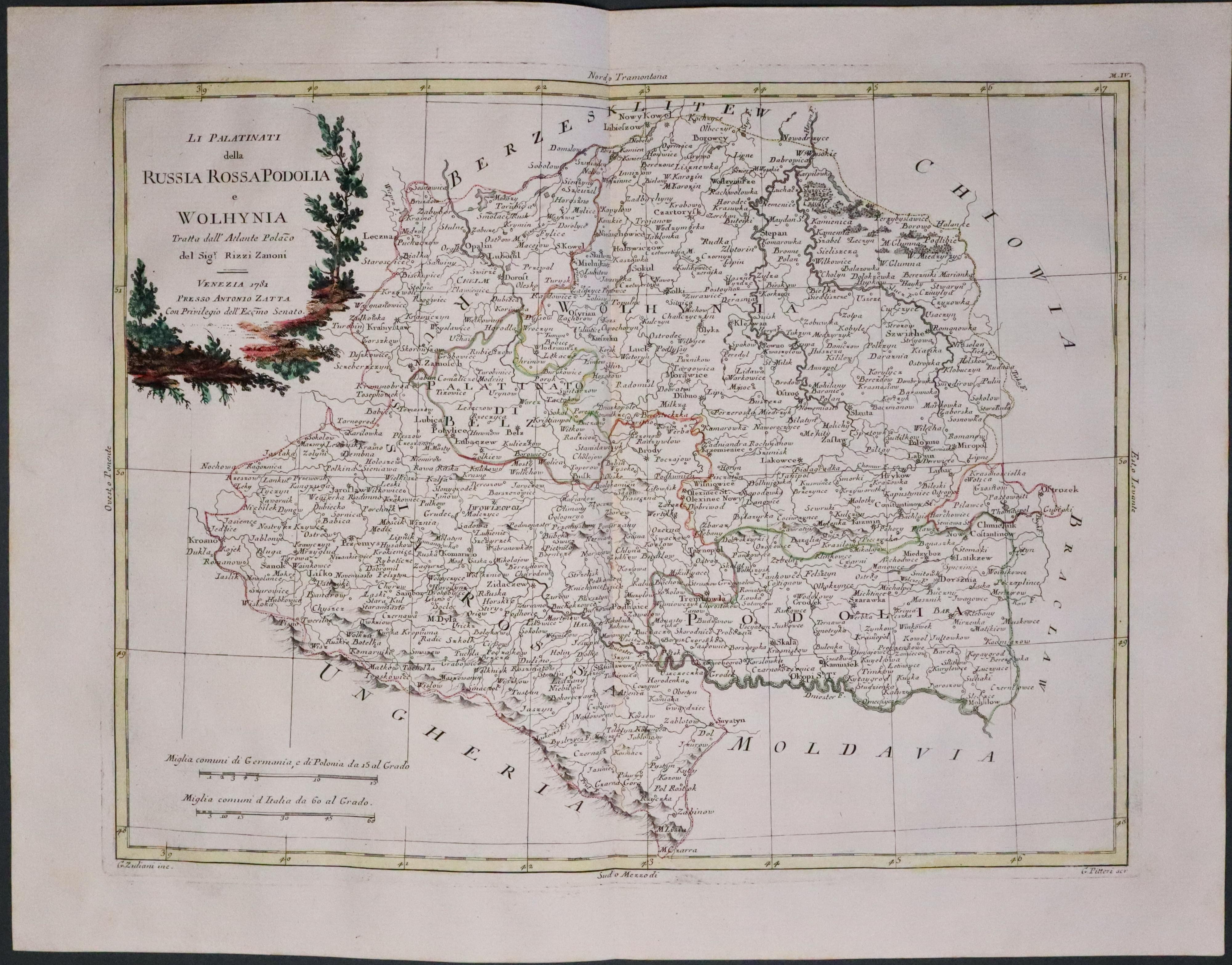 Part of Ukraine, Antoni Zatta c.1782