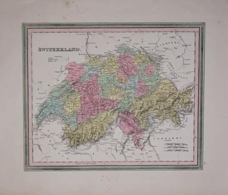 Antique Maps of Switzerland