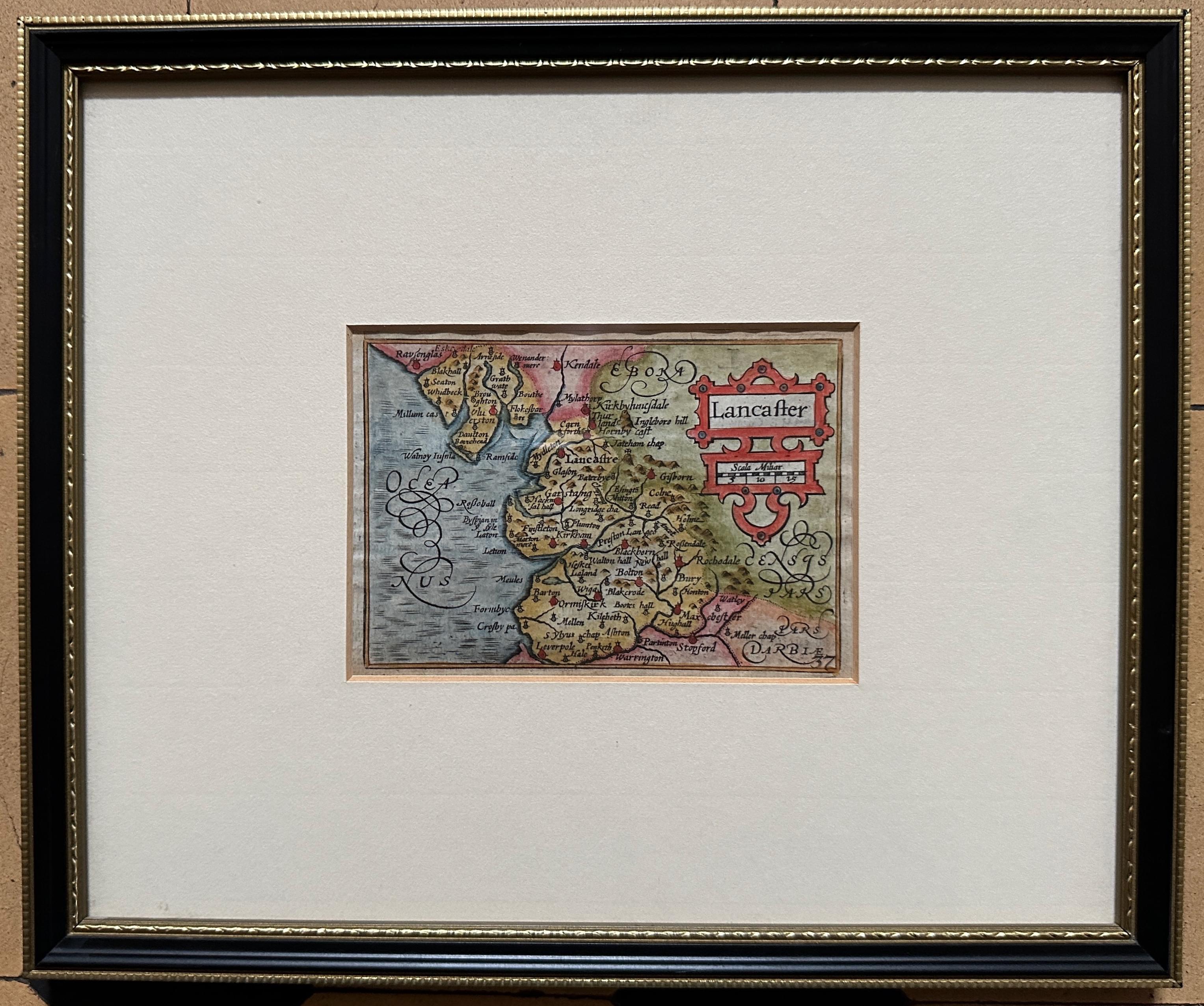 Lancashire, Pieter van den Keere 1668