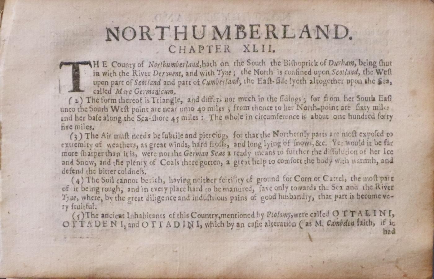 Northumberland test, Pieter van den Keere 1666