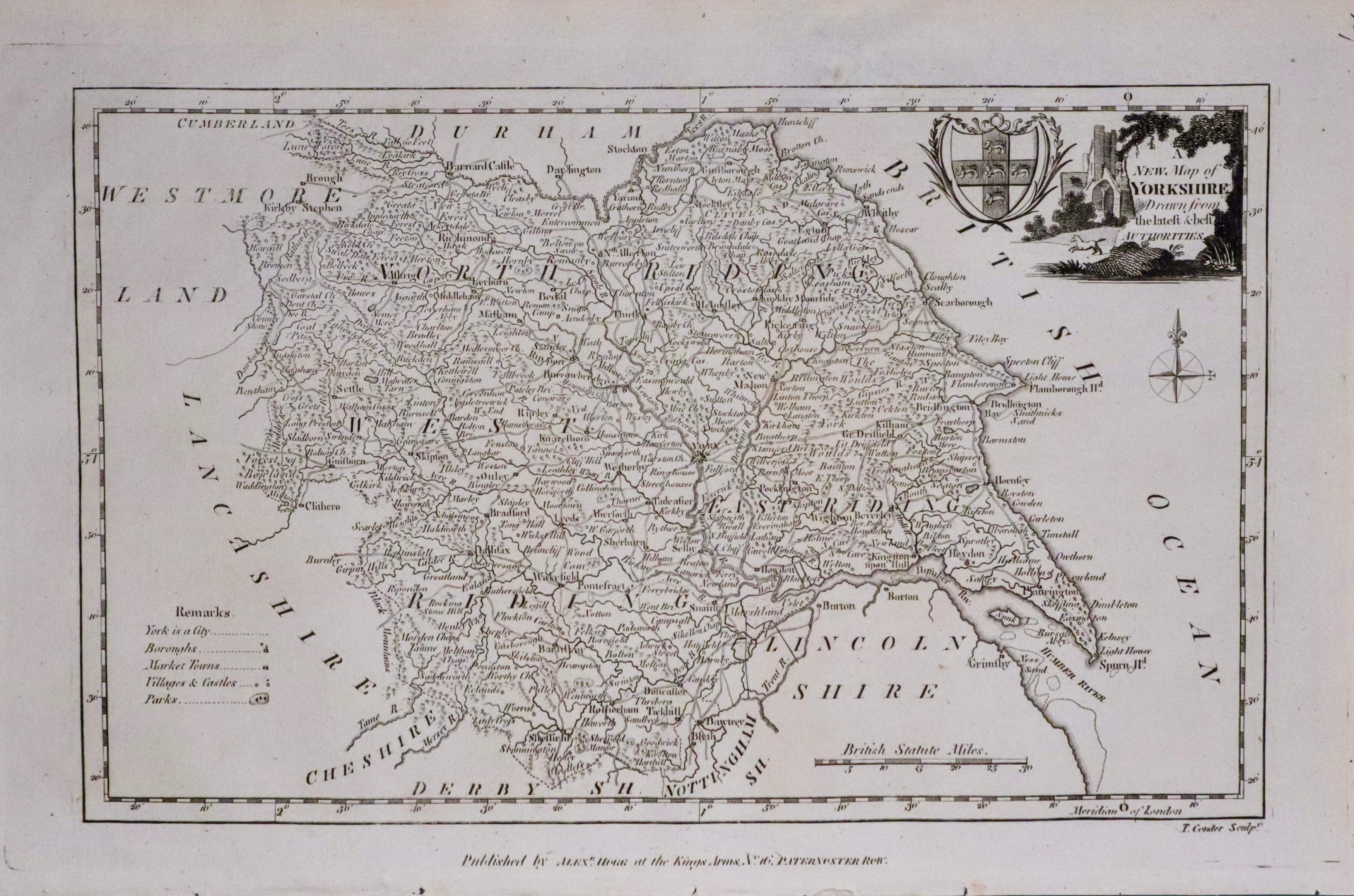 Yorkshire, Thomas Conder, c.1786