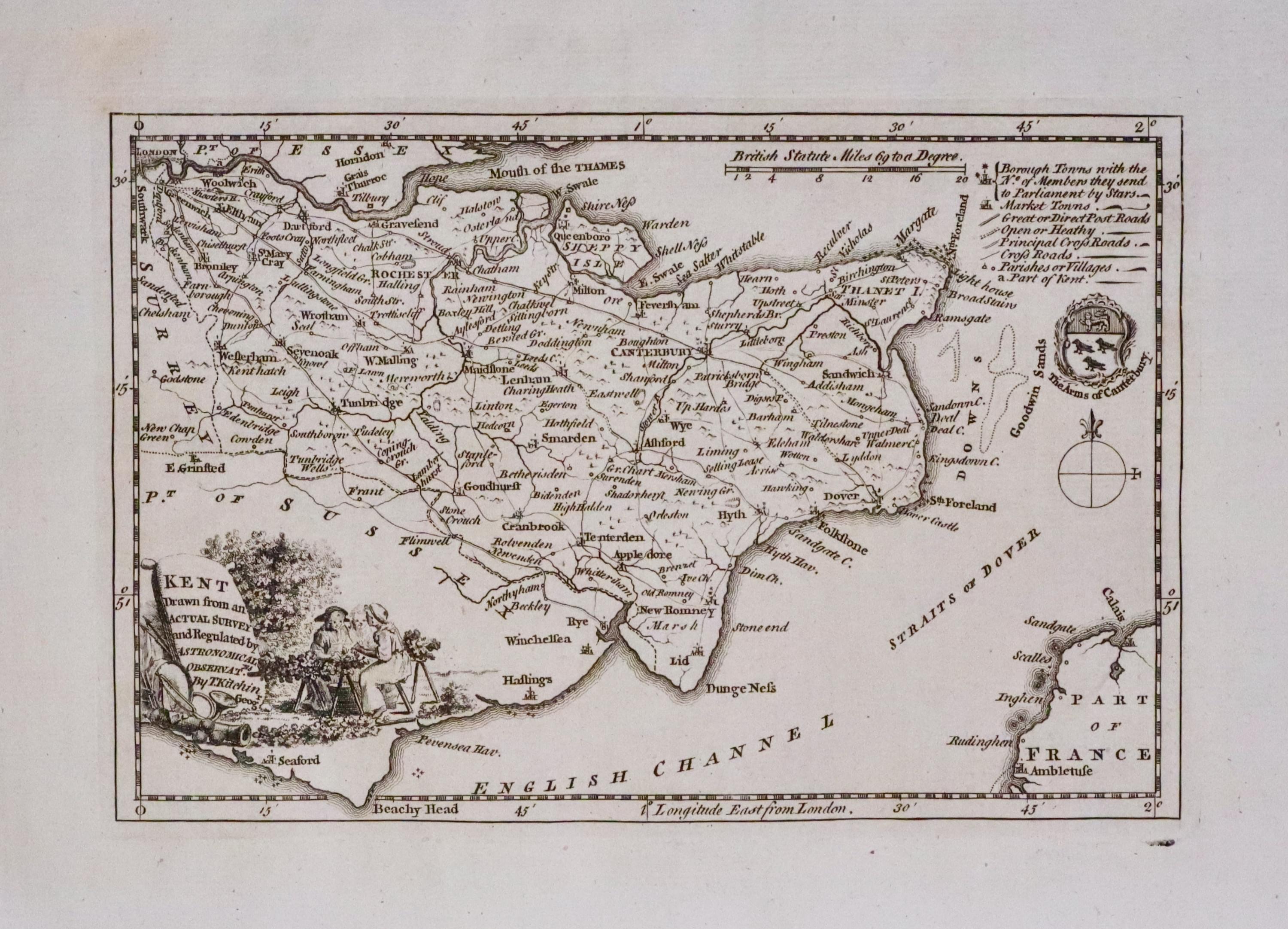 Kent, Thomas Kitchin, c.1786