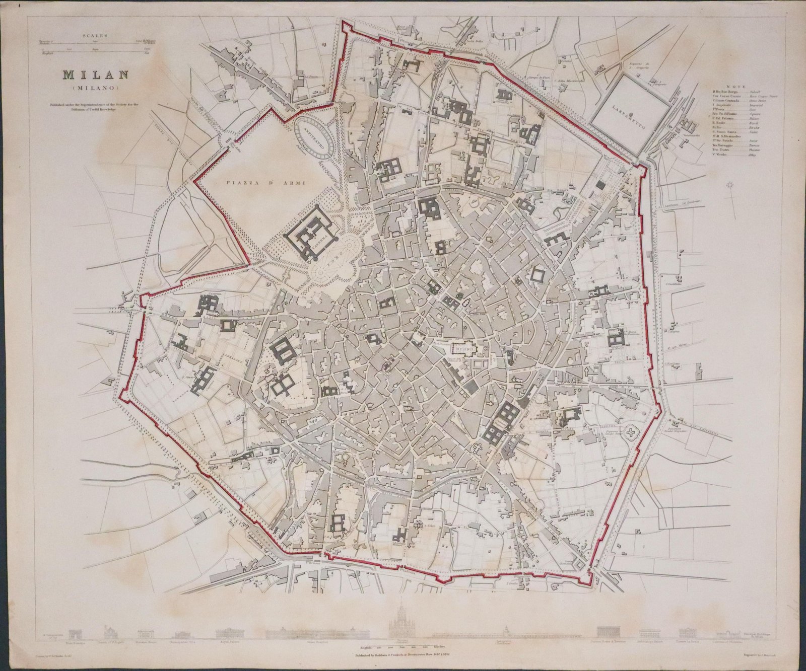 Milan, SDUK 1832