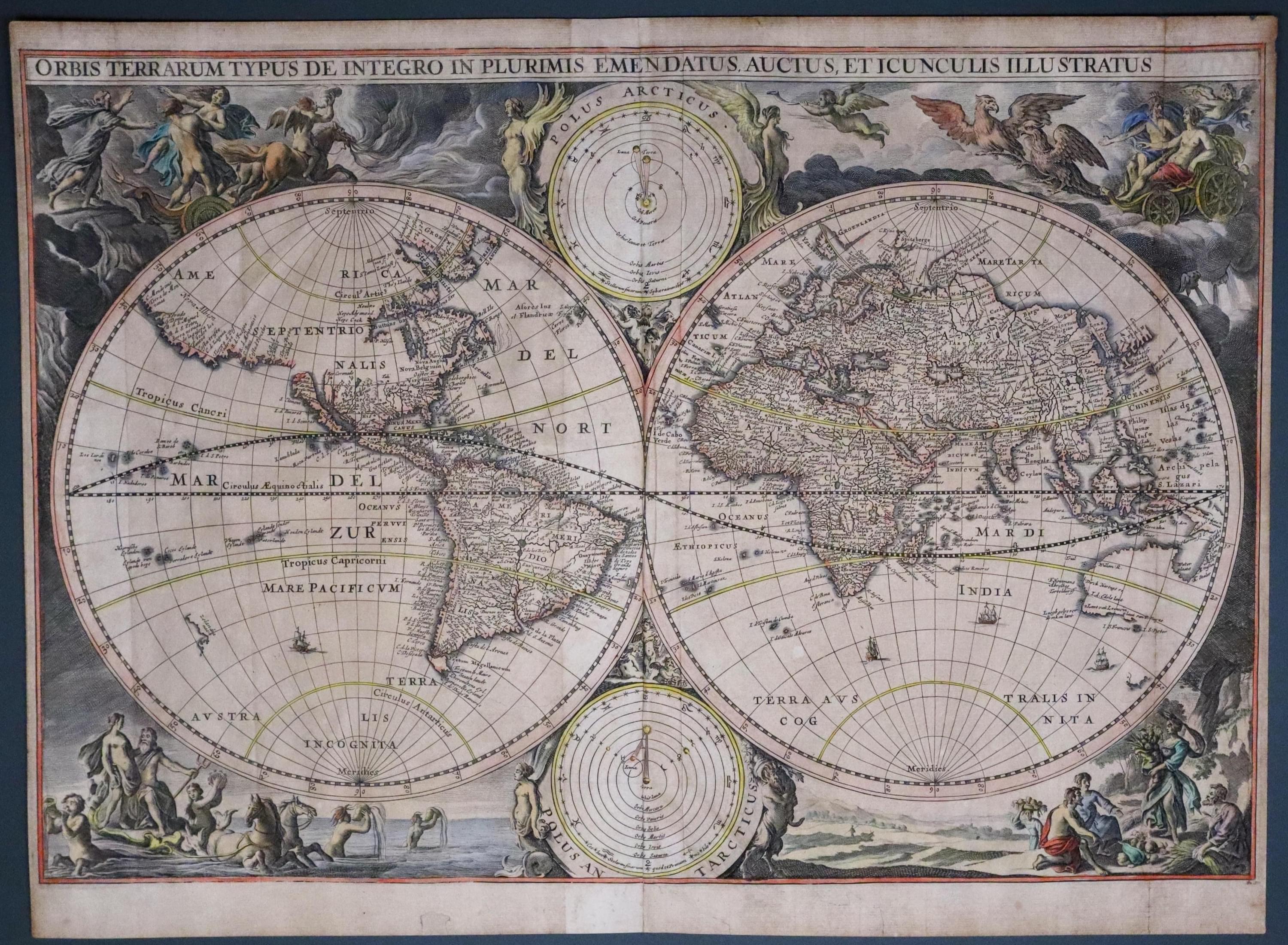 The World Cornelius Danckerts c.1648