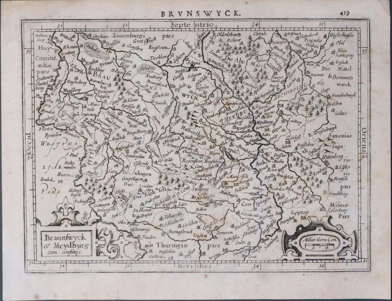 Brunswick, Mercator/Jansson c.1635