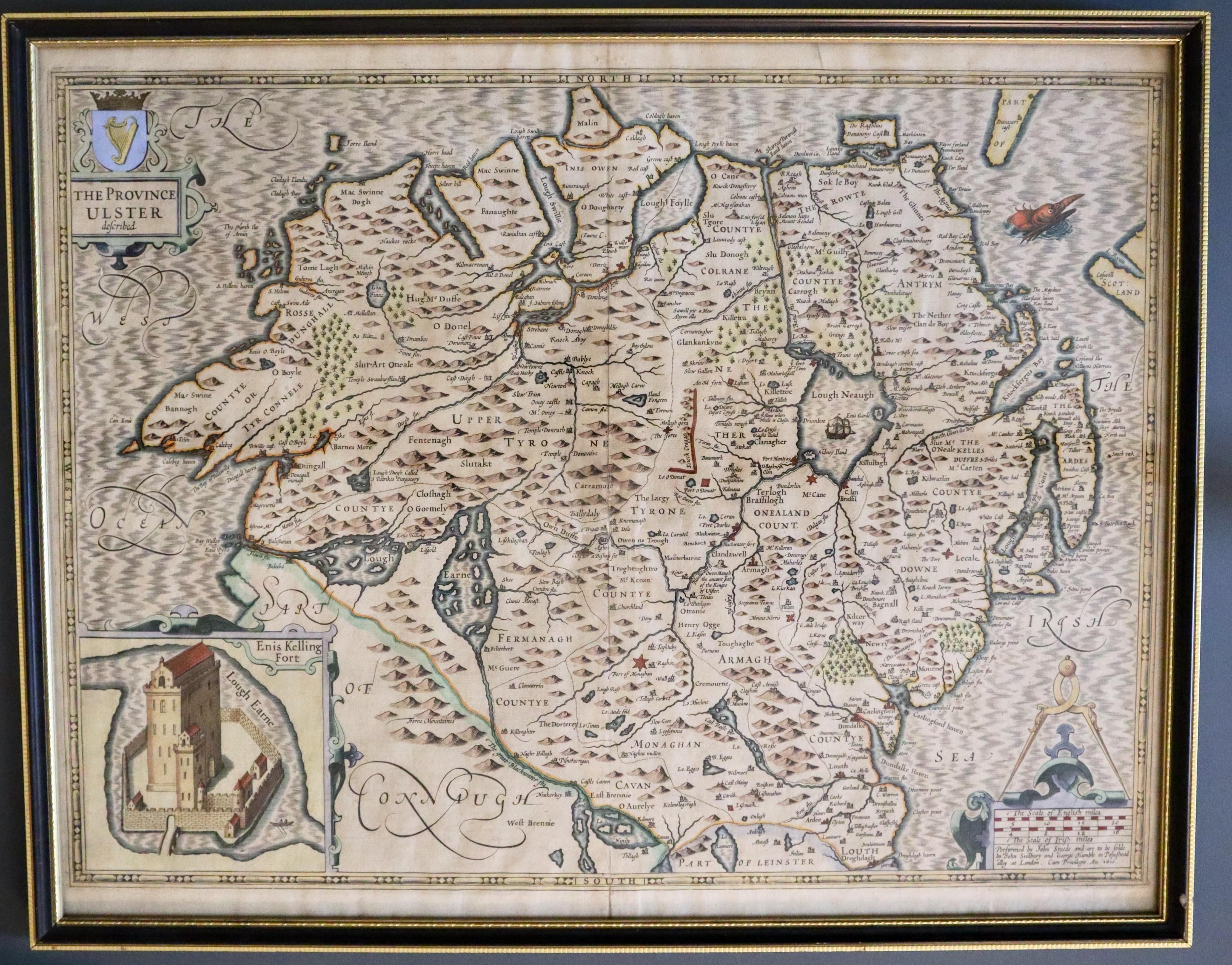 Ulster, Ireland John Speed 1627