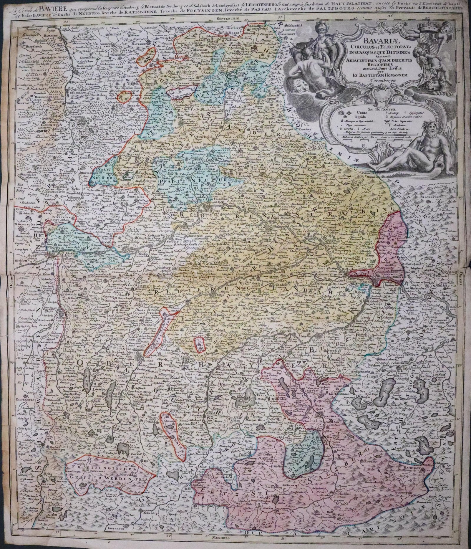 Bavaria, Johann Baptist Homann, c.1760