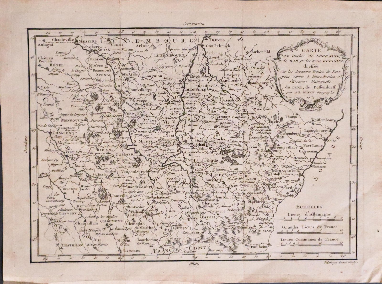 Lorraine, Jean Baptiste Nolin c.1754