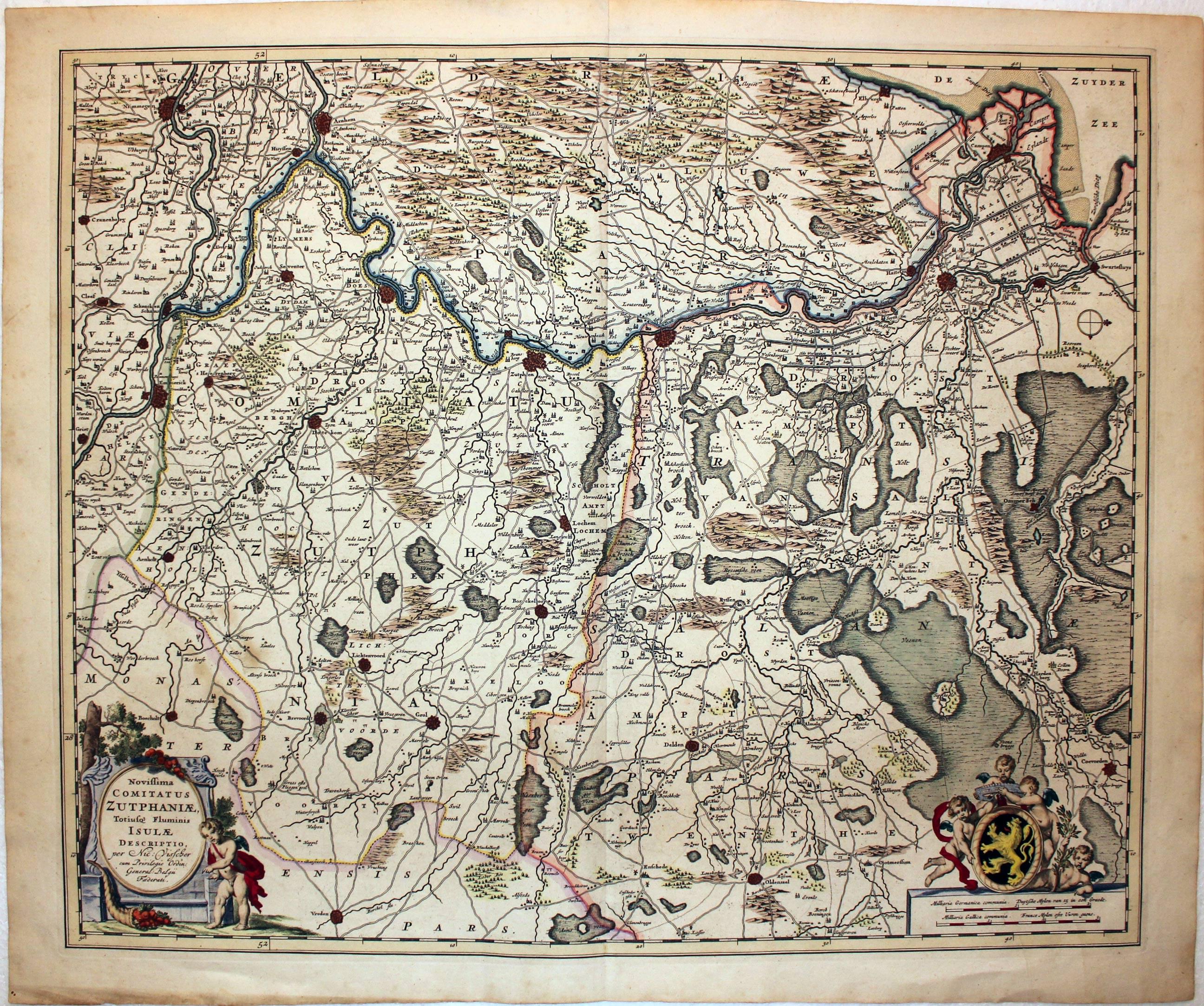 Zutphen, Nicolaes Visscher c.1700