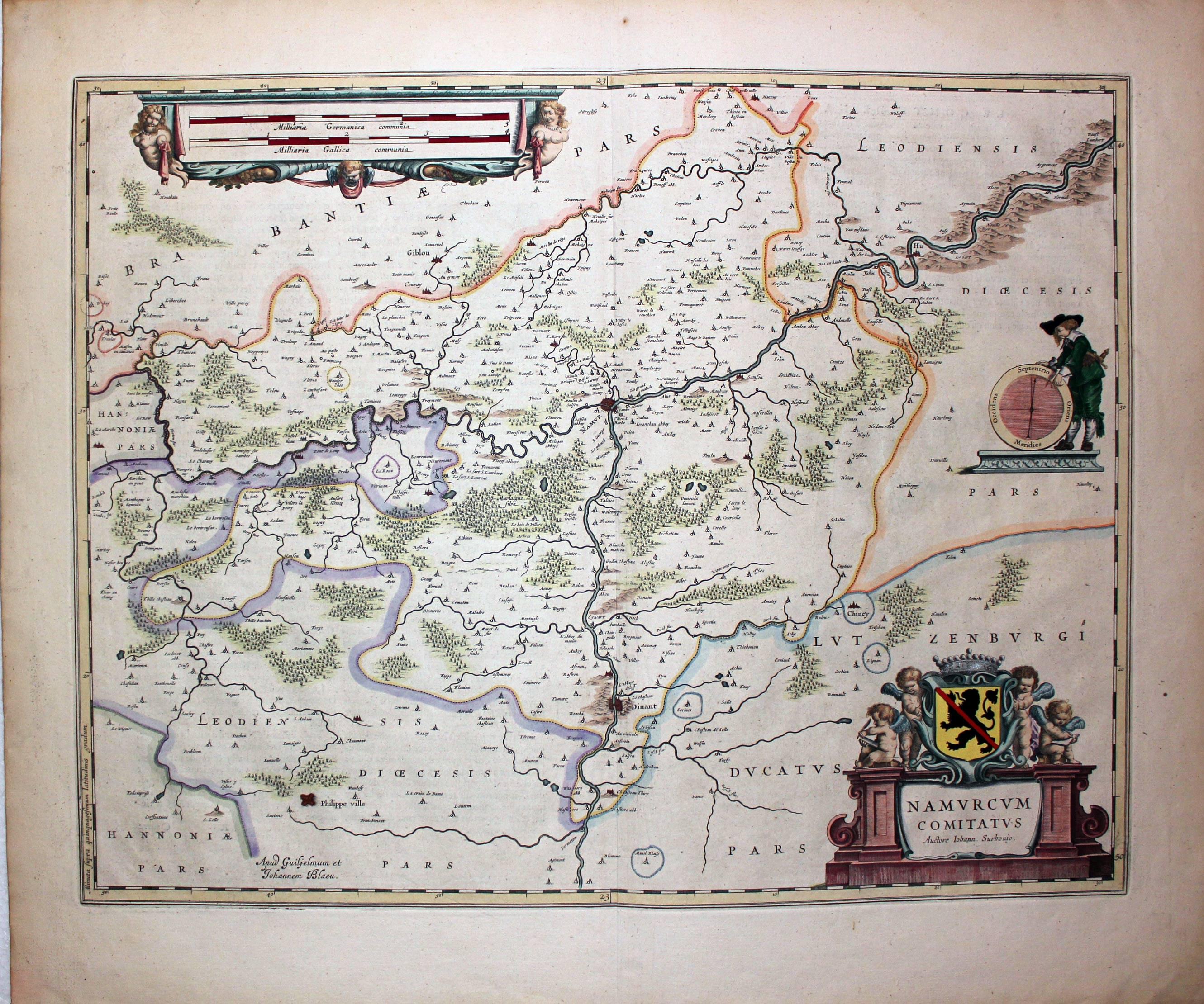 Namur, Willem & Joan Blaeu 1645