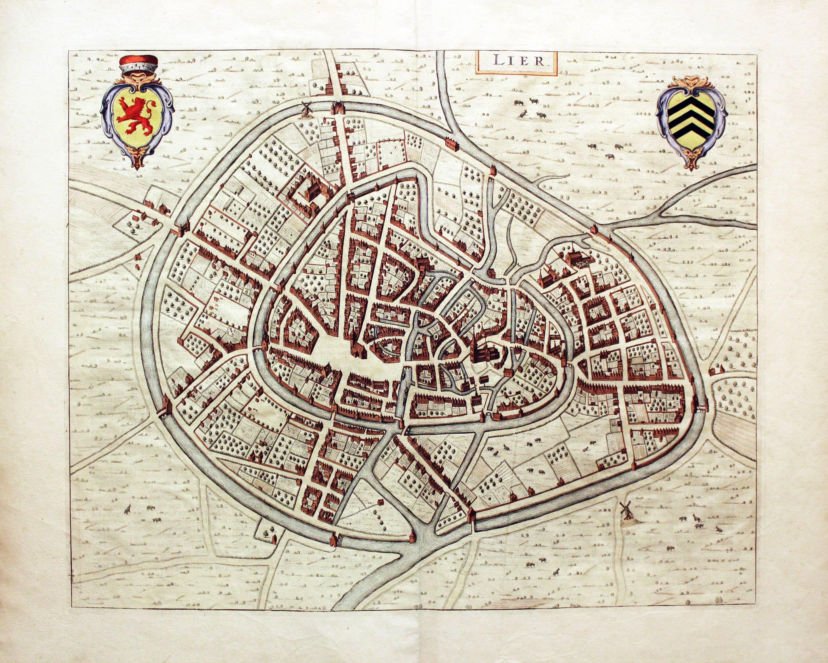 Lierre, Joan Blaeu 1649