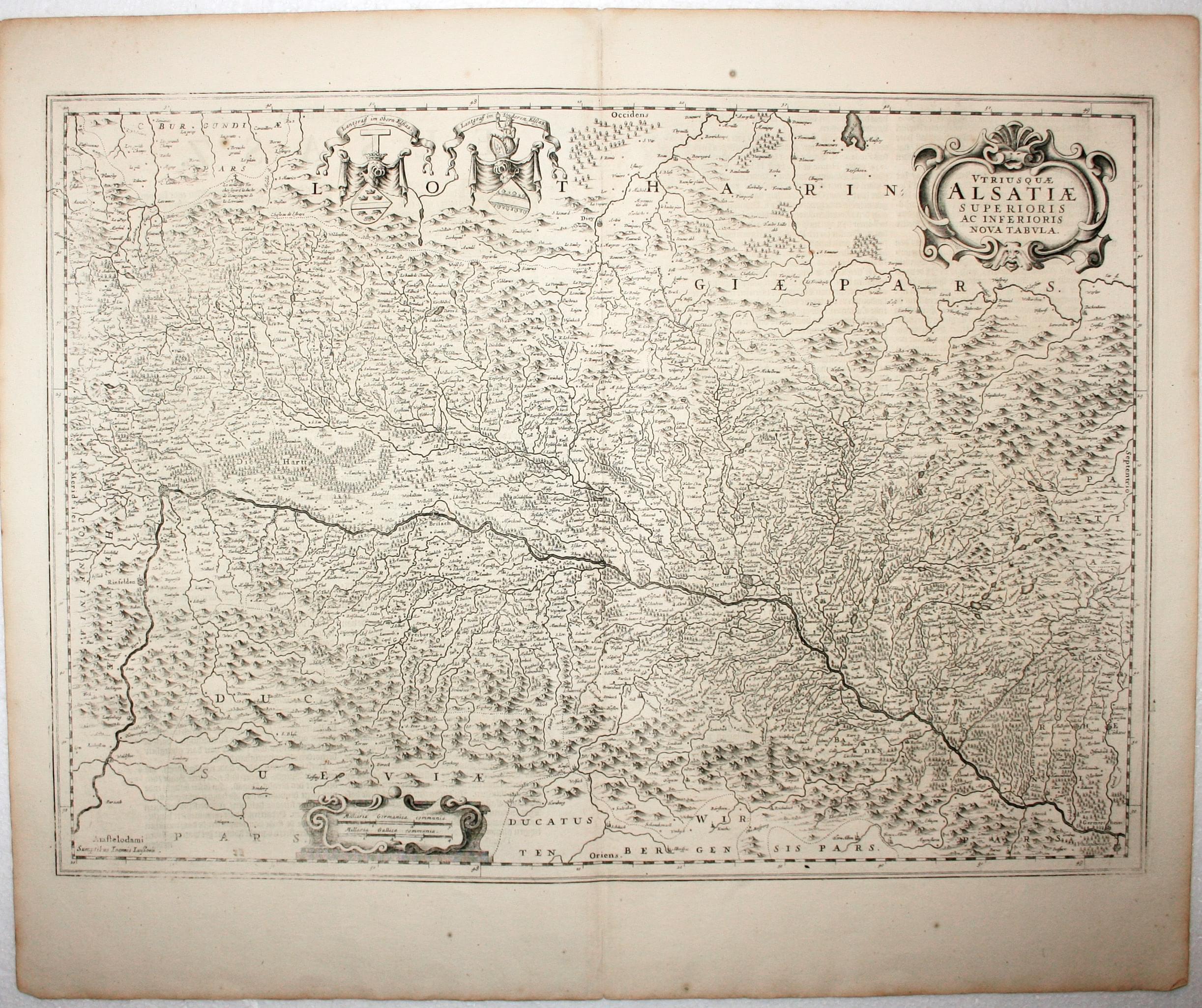 Alsace, Jan Jansson, 1647  Alsace, Jan Jansson, 1647