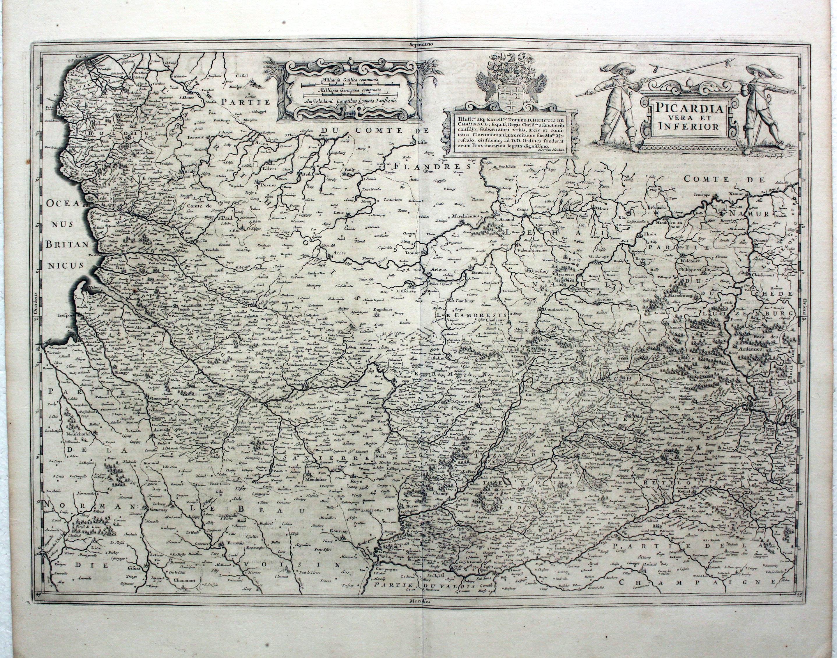 Picardie, Jan Jansson, 1647