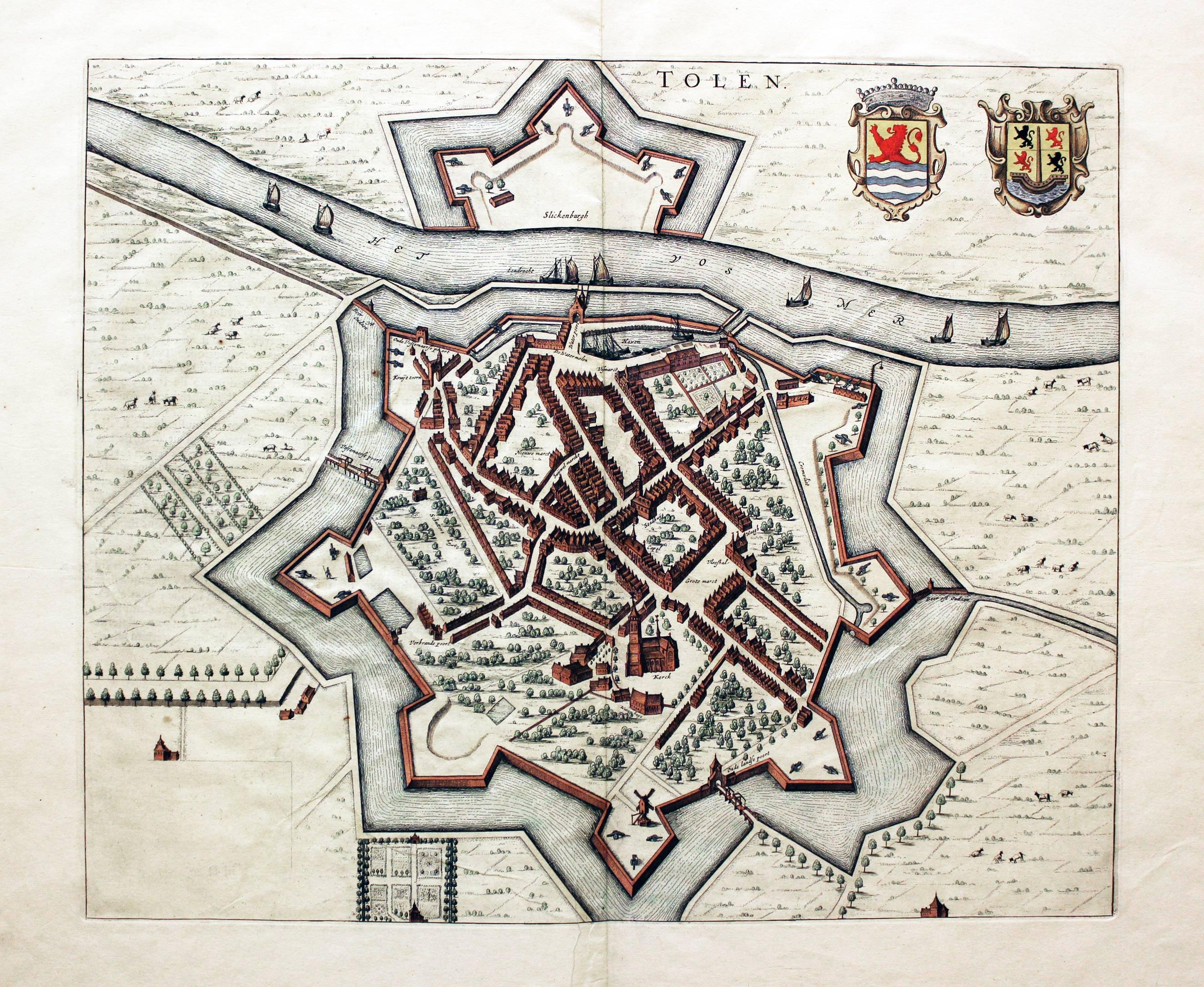 Tholen, Joan Blaeu, 1649