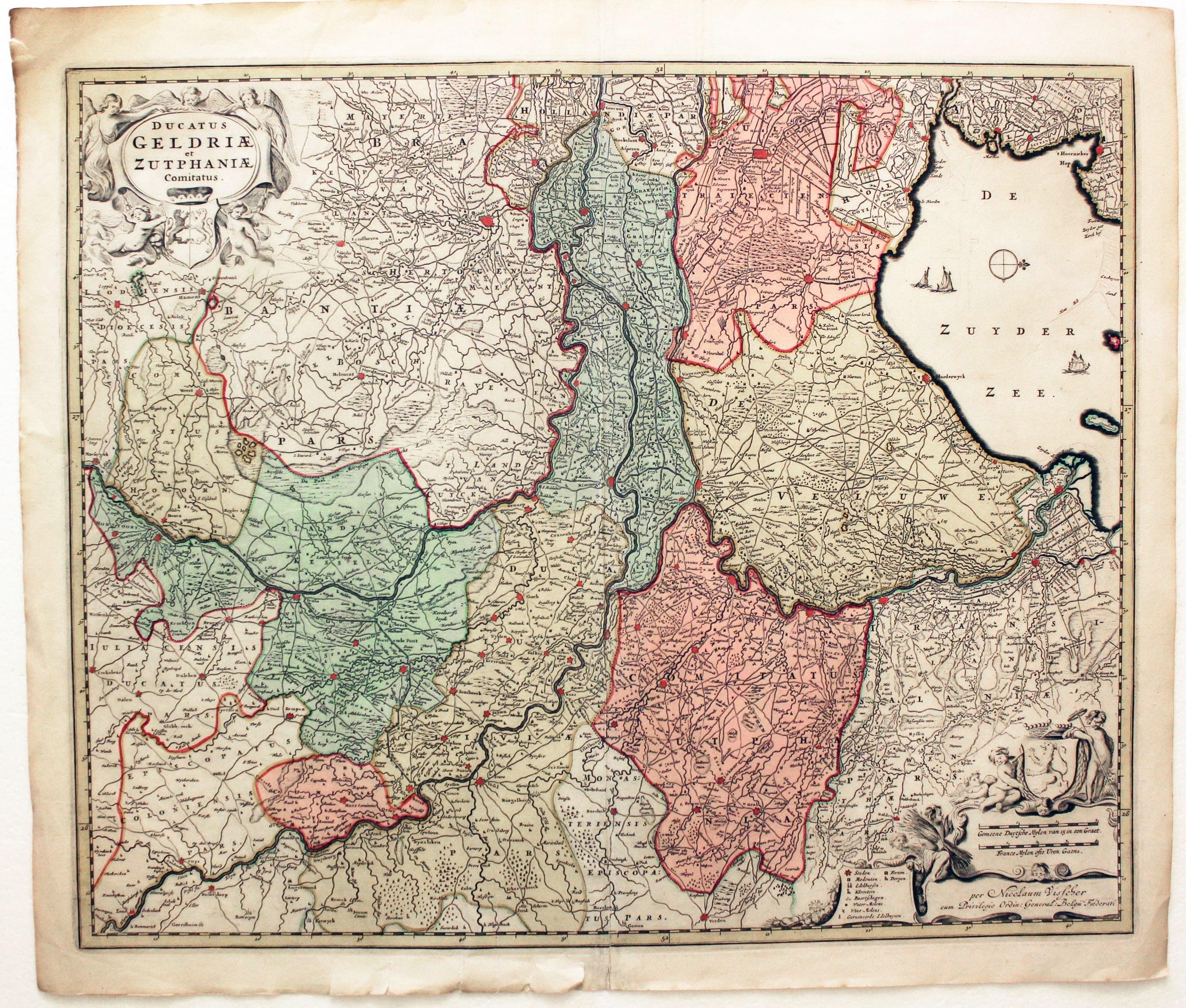 Gelderland, Nicolaes Visscher, c.1700