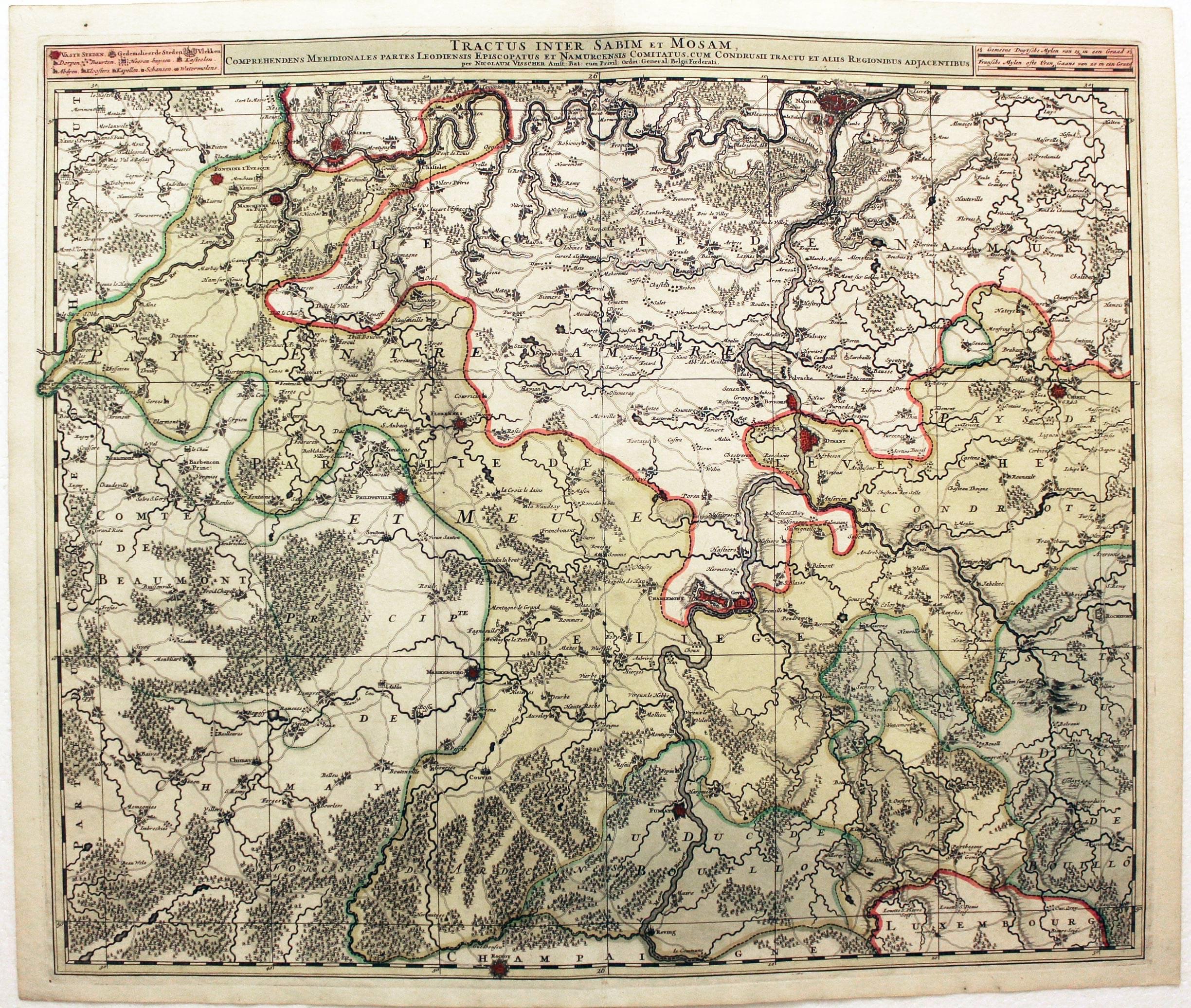 Belgium, Nicolaes Visscher, c.1700